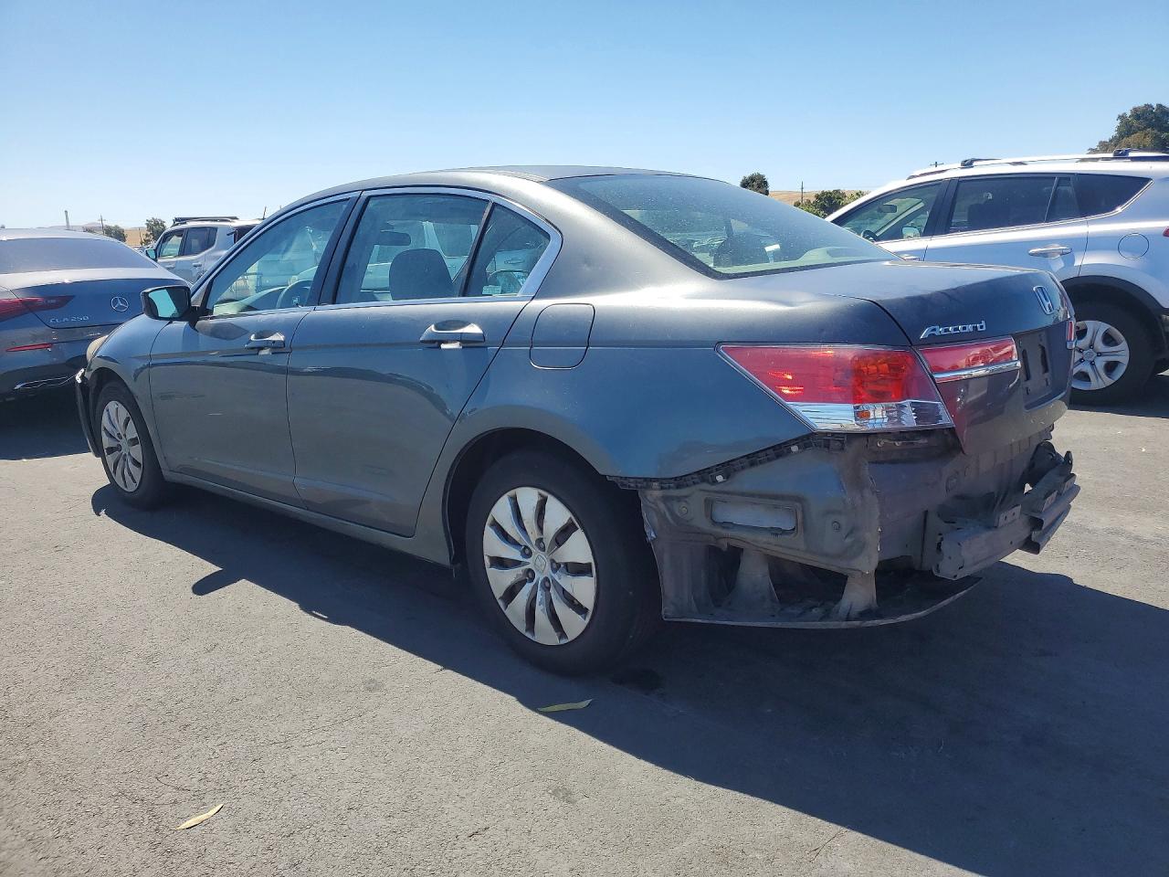 2011 Honda Accord Lx Gray vin: 1HGCP2F3XBA099446
