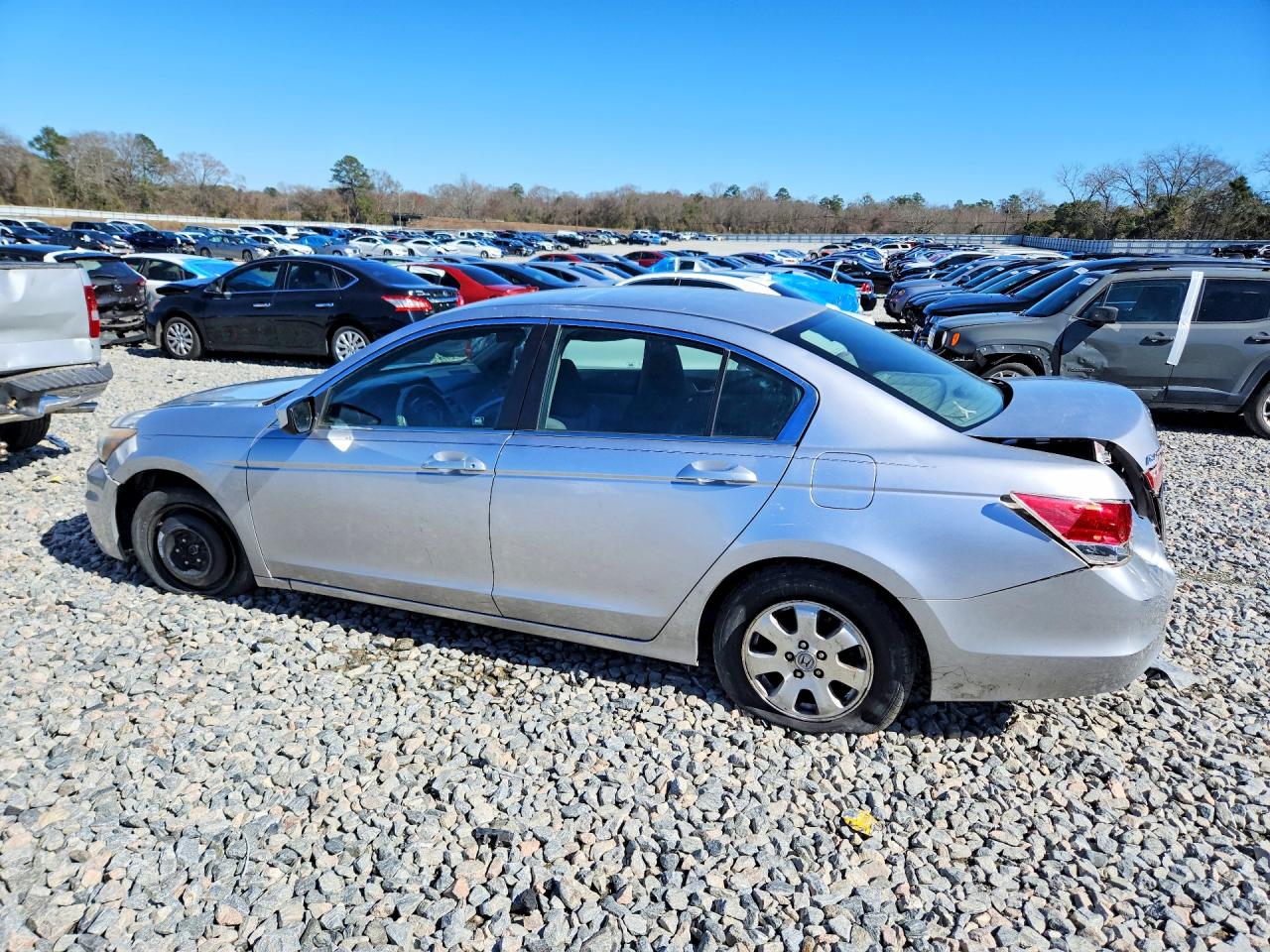 2011 Honda Accord Lx Silver vin: 1HGCP2F3XBA112972