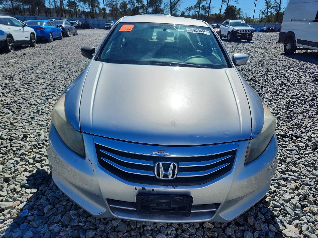 2011 Honda Accord Lx Silver vin: 1HGCP2F3XBA112972