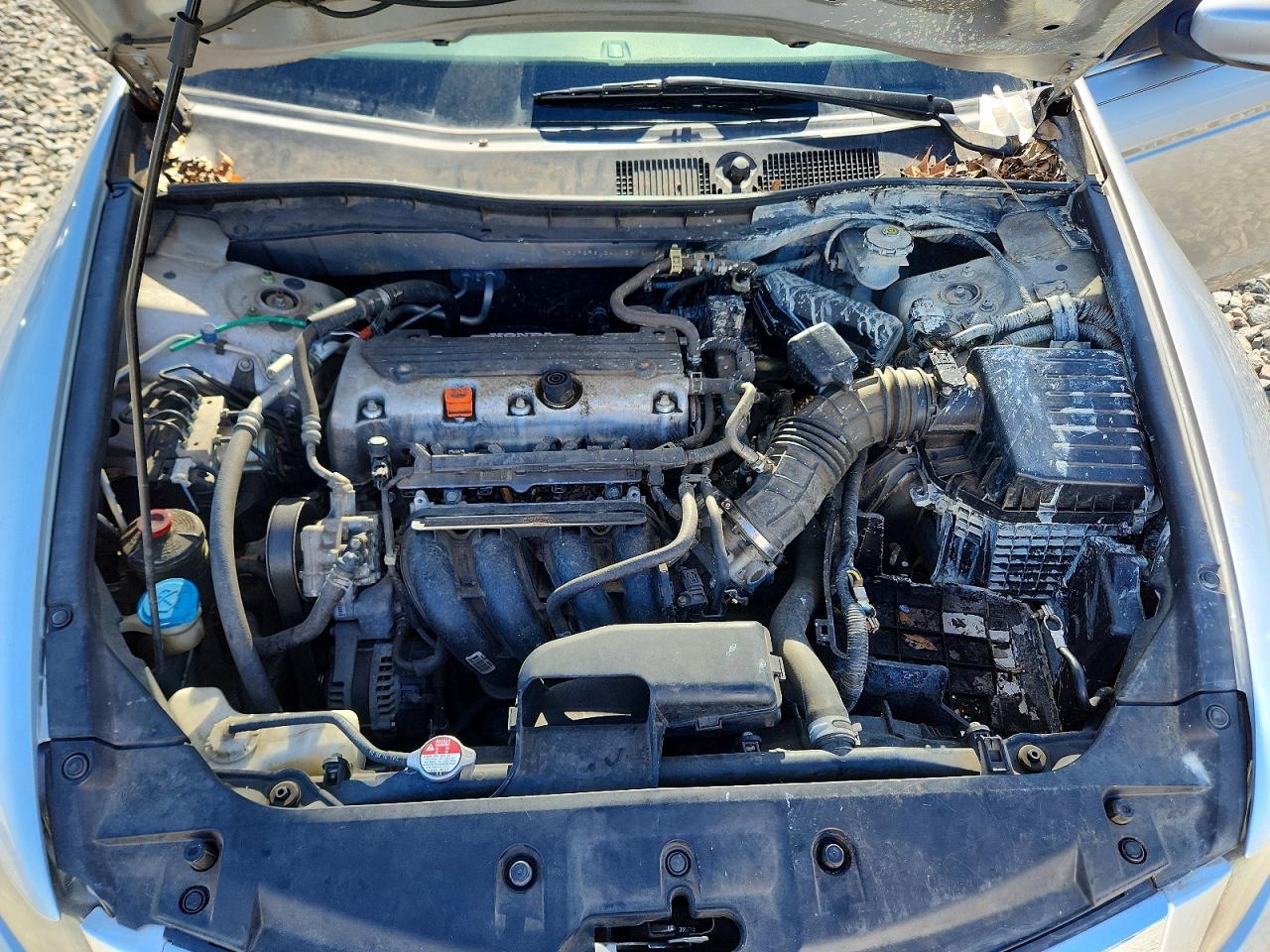 2011 Honda Accord Lx Silver vin: 1HGCP2F3XBA112972