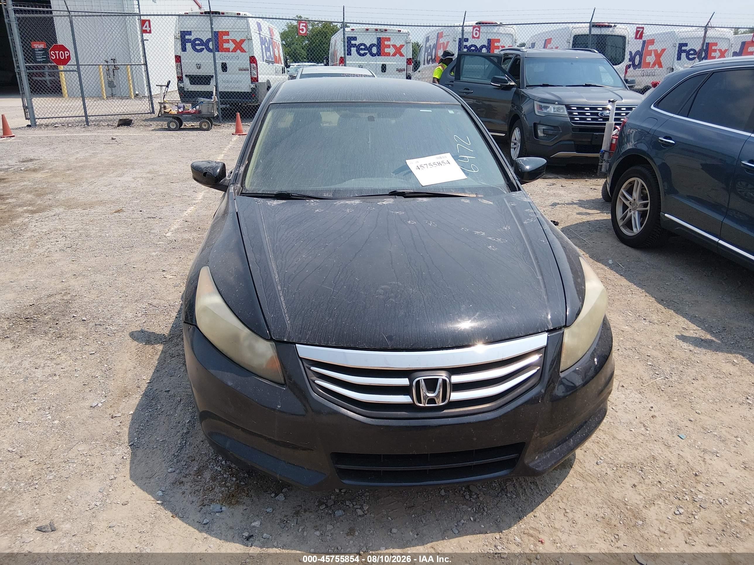 2011 Honda Accord 2.4 Lx Черный vin: 1HGCP2F3XBA116472