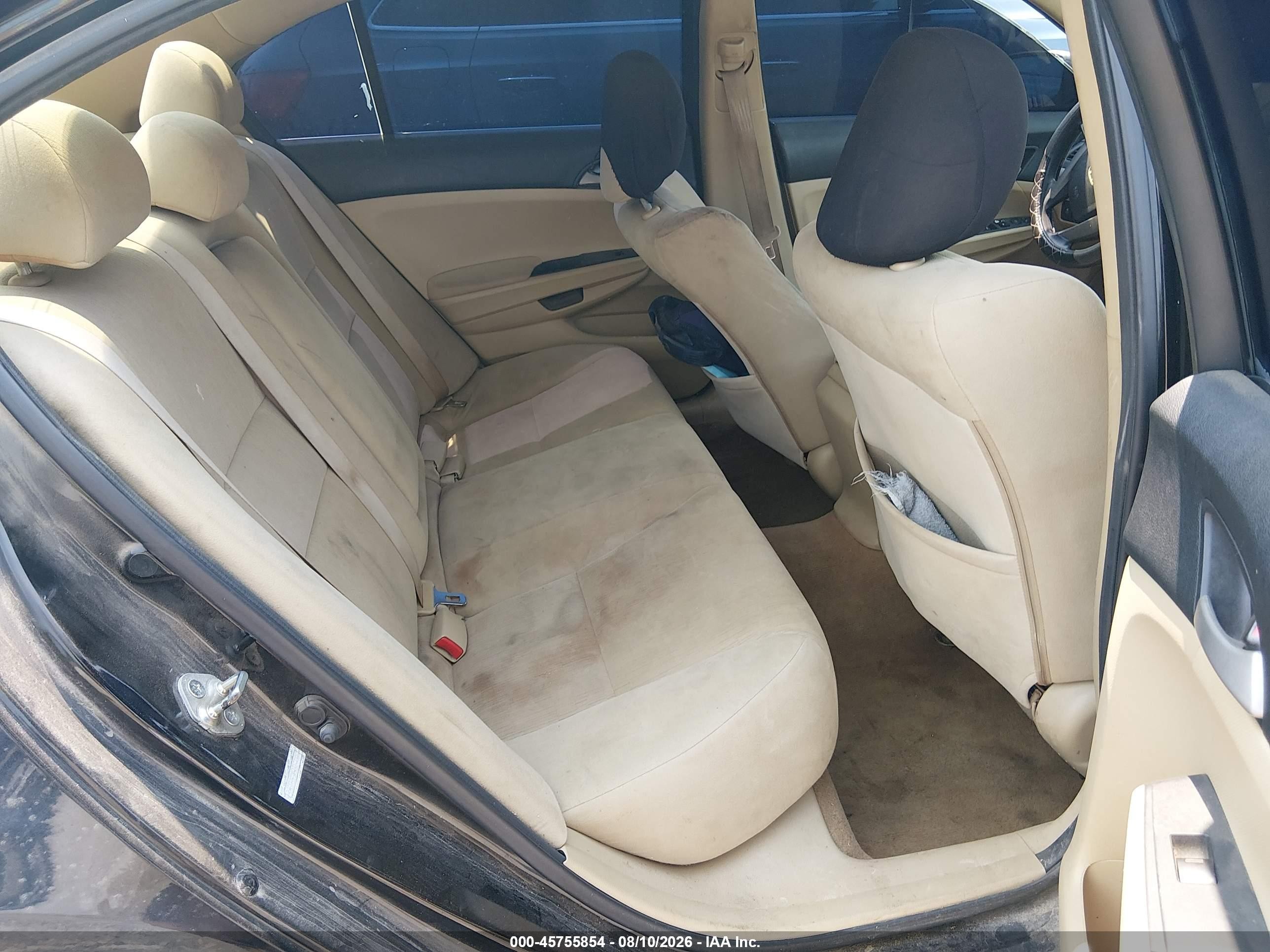 2011 Honda Accord 2.4 Lx Черный vin: 1HGCP2F3XBA116472