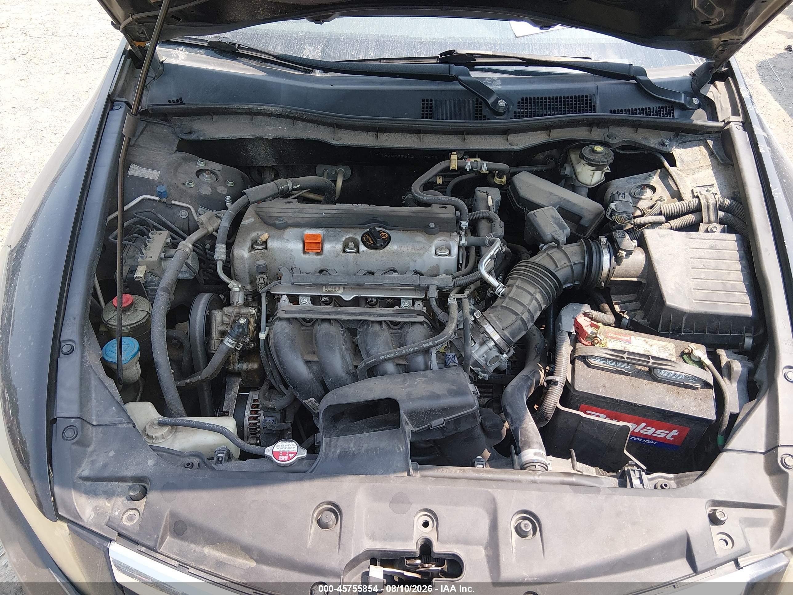 2011 Honda Accord 2.4 Lx Черный vin: 1HGCP2F3XBA116472