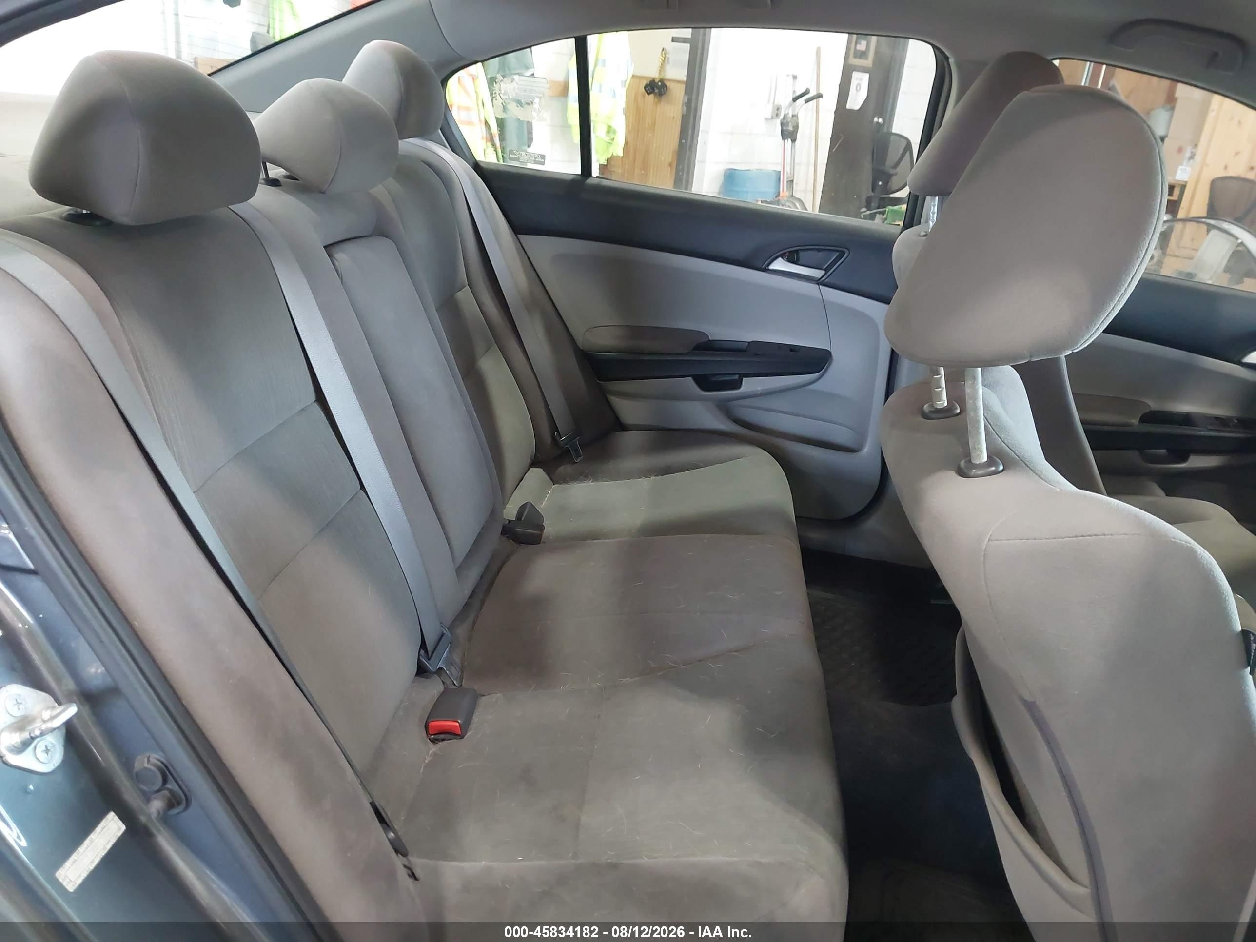 2011 Honda Accord 2.4 Lx Gray vin: 1HGCP2F3XBA137029