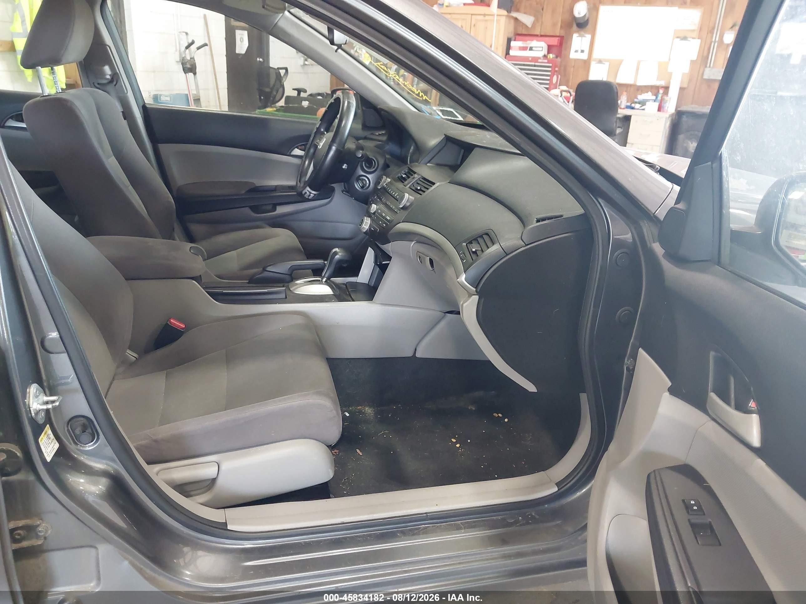 2011 Honda Accord 2.4 Lx Gray vin: 1HGCP2F3XBA137029