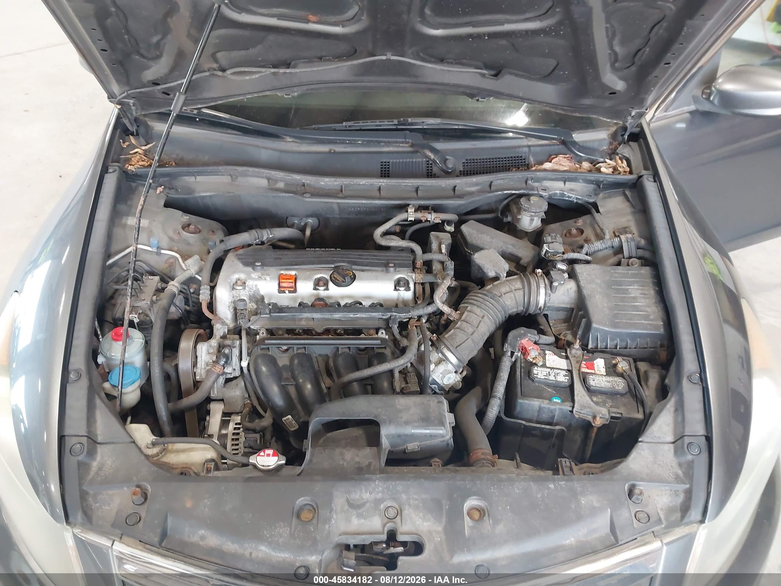 2011 Honda Accord 2.4 Lx Gray vin: 1HGCP2F3XBA137029