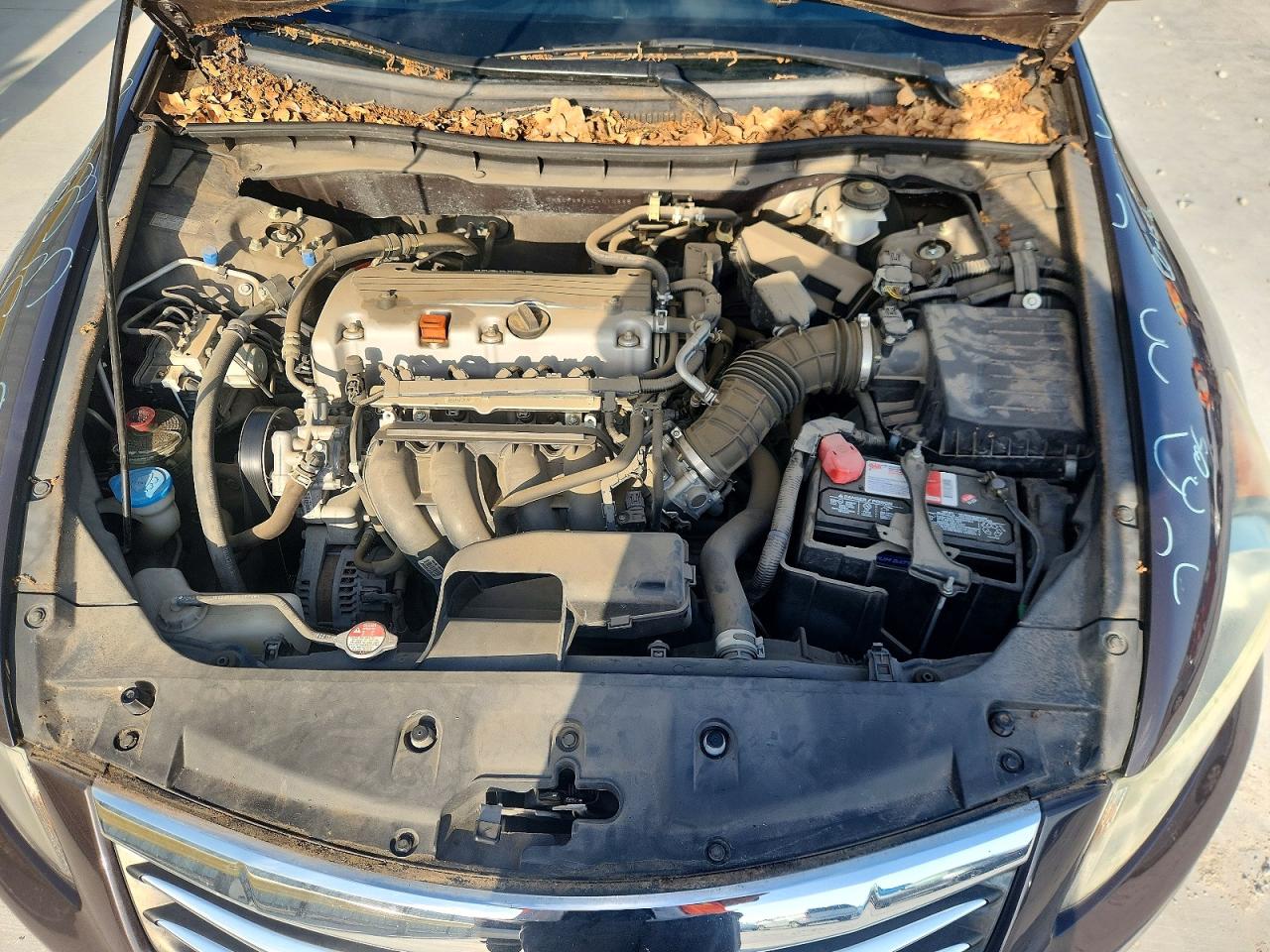 2012 Honda Accord Lx Gray vin: 1HGCP2F3XCA010685