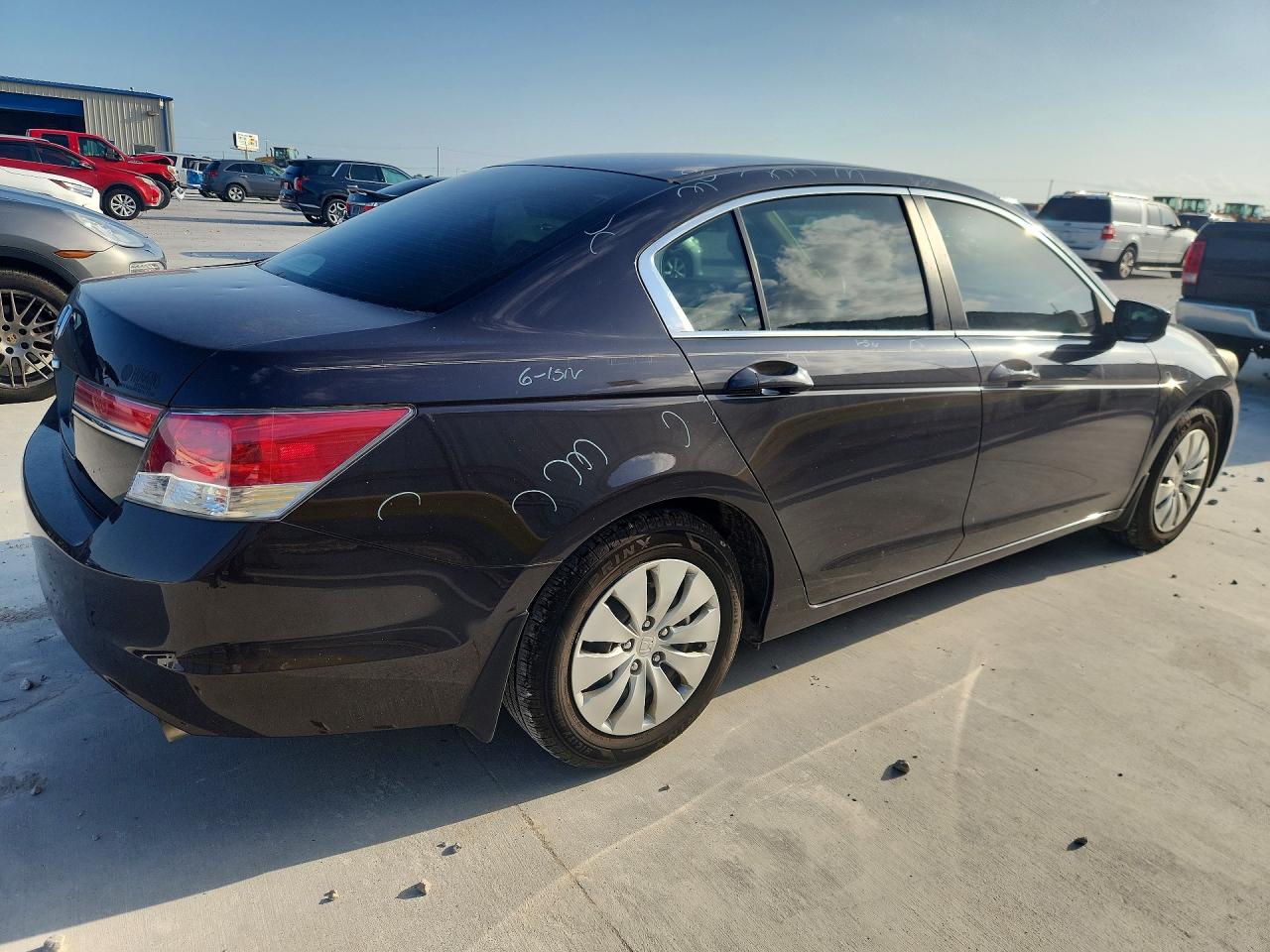 2012 Honda Accord Lx Gray vin: 1HGCP2F3XCA010685
