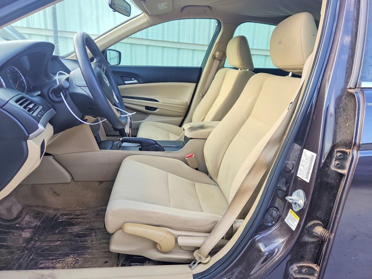 2012 Honda Accord Lx Gray vin: 1HGCP2F3XCA010685
