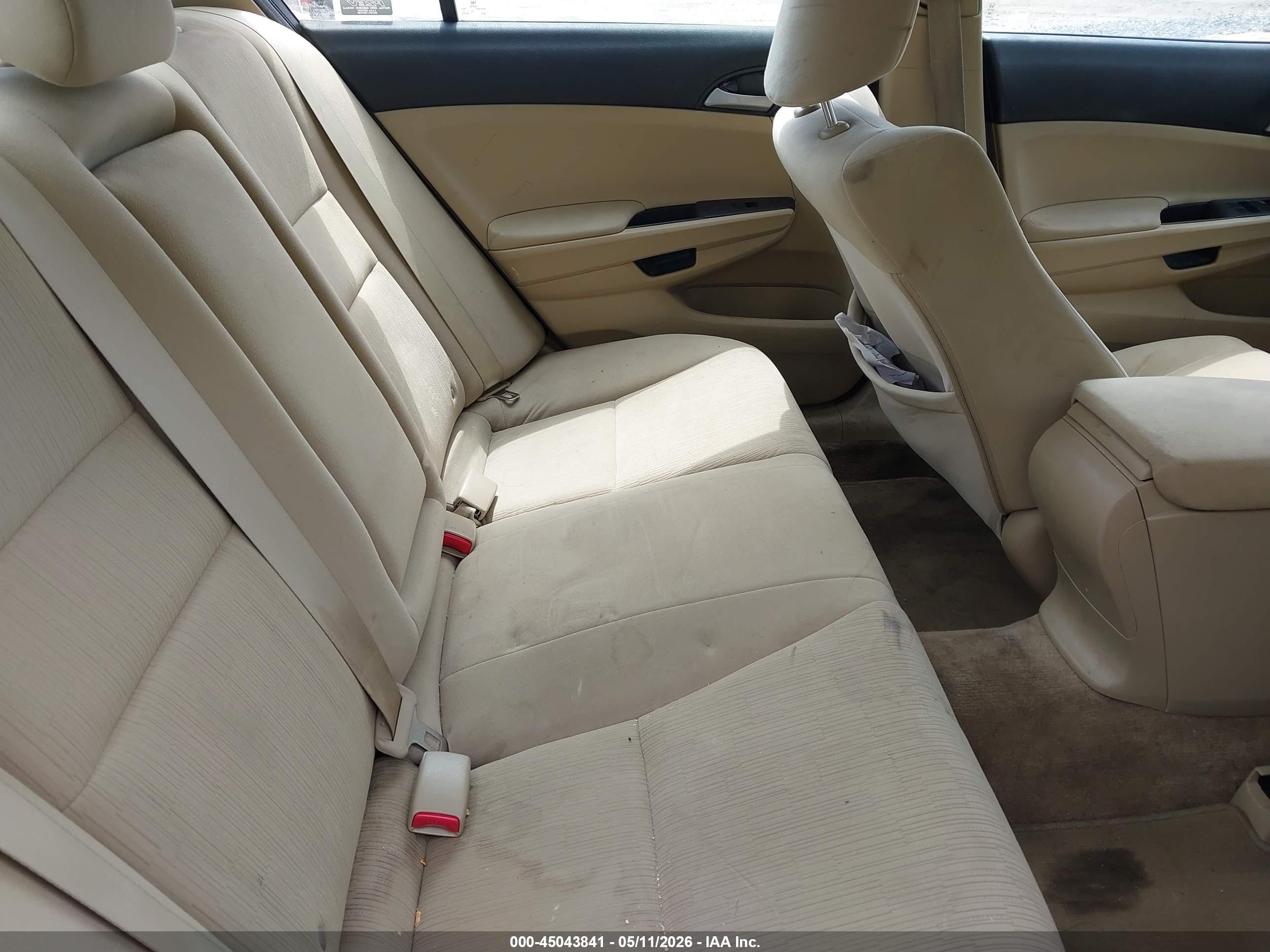 2012 Honda Accord 2.4 Lx Black vin: 1HGCP2F3XCA024215