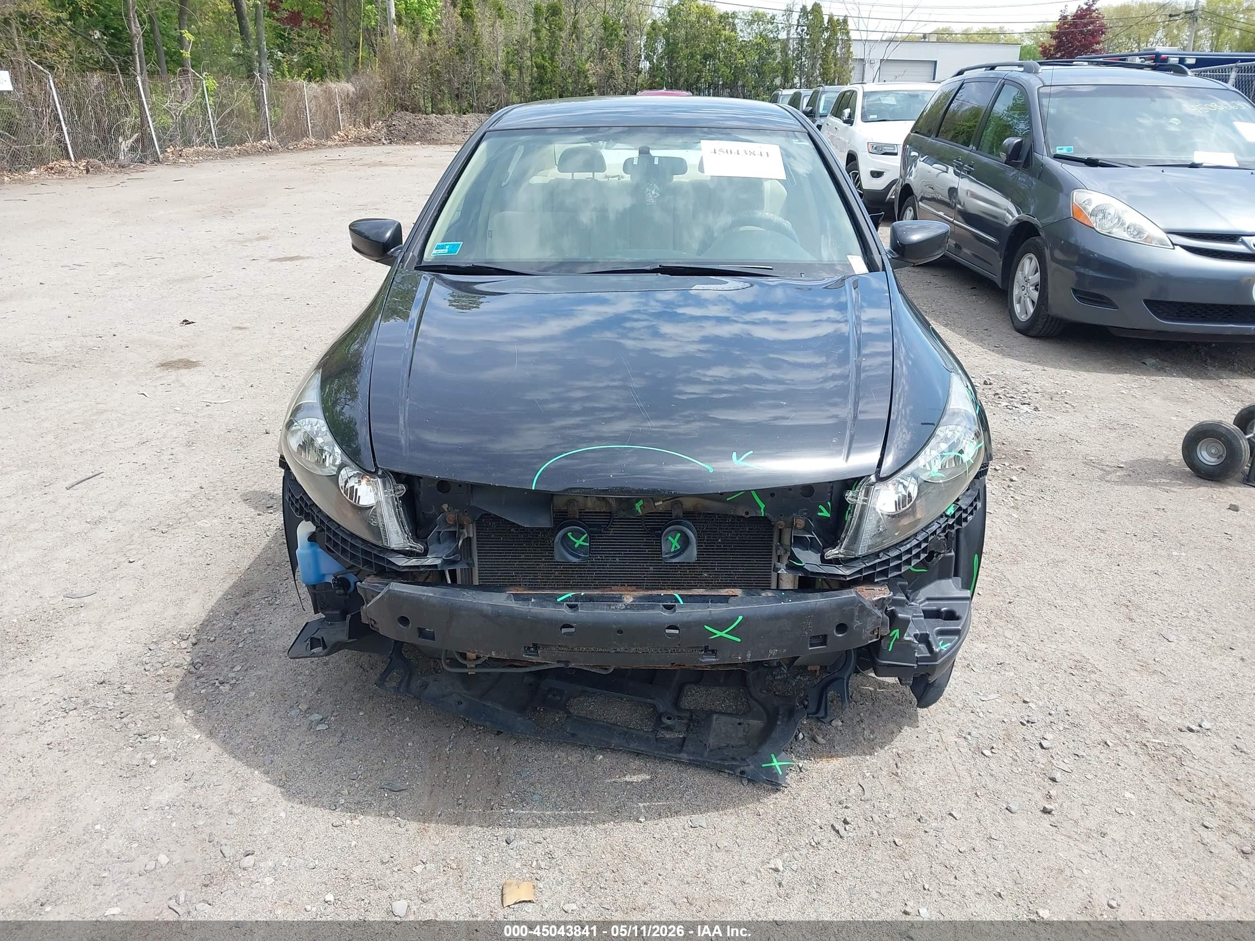 2012 Honda Accord 2.4 Lx Black vin: 1HGCP2F3XCA024215