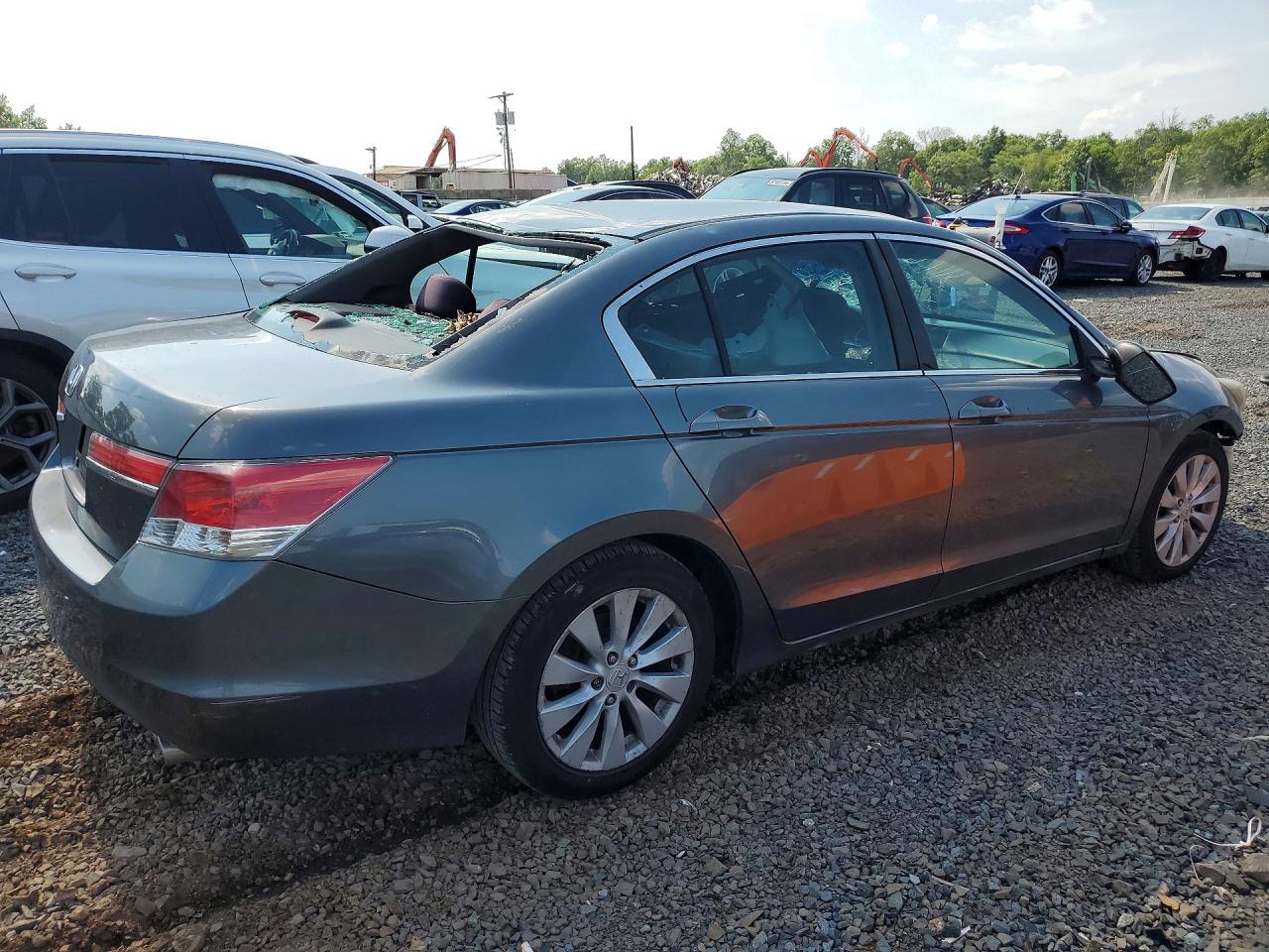 2012 Honda Accord Lx Gray vin: 1HGCP2F3XCA025185
