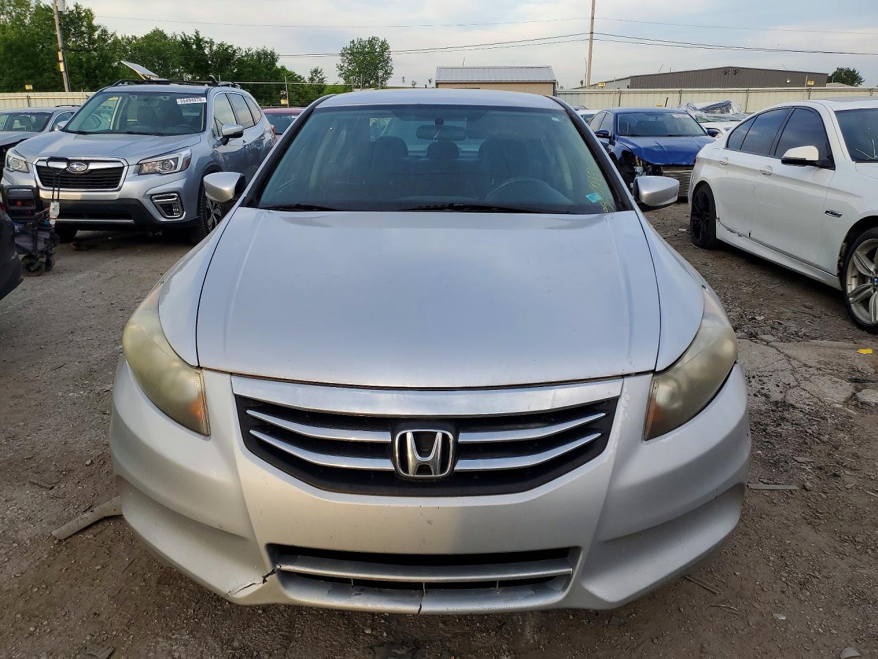 2012 Honda Accord Lx Silver vin: 1HGCP2F3XCA030371