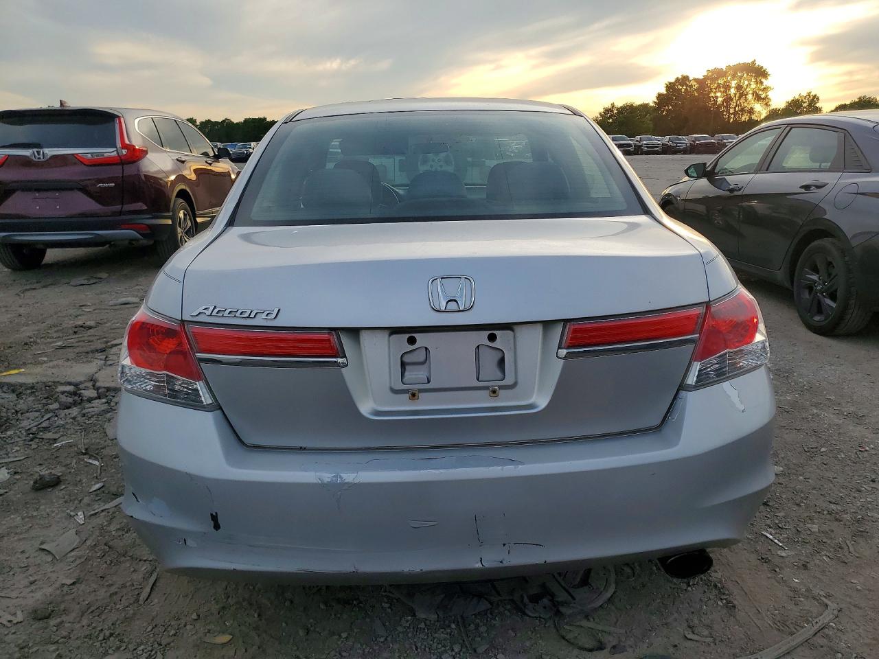 2012 Honda Accord Lx Silver vin: 1HGCP2F3XCA030371
