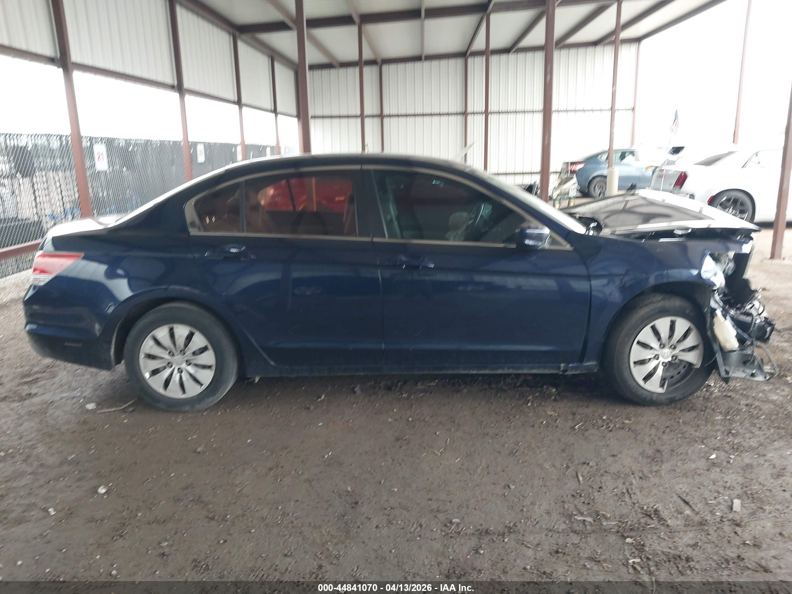 2012 Honda Accord 2.4 Lx Blue vin: 1HGCP2F3XCA041046