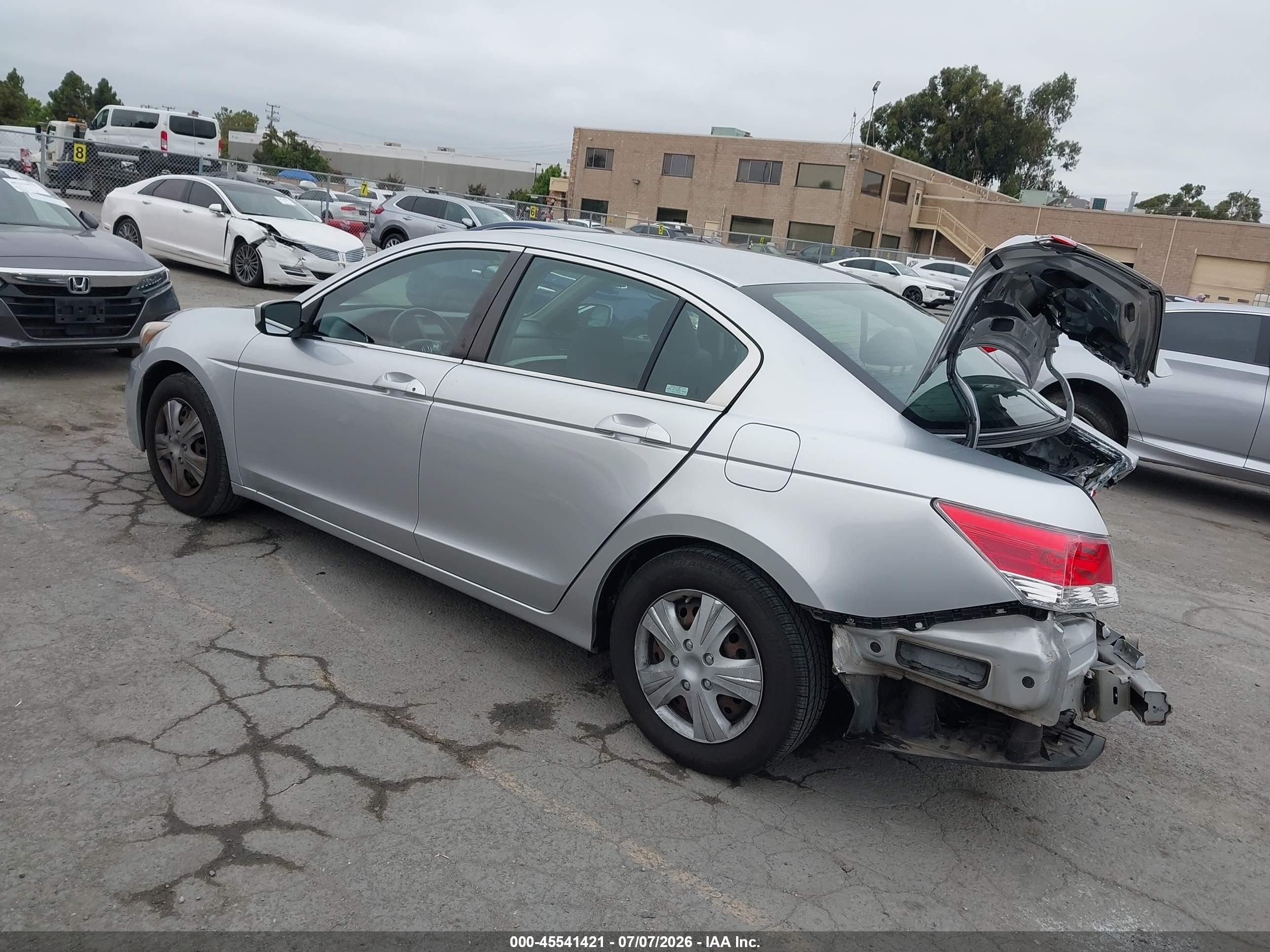 2012 Honda Accord 2.4 Lx Silver vin: 1HGCP2F3XCA044674