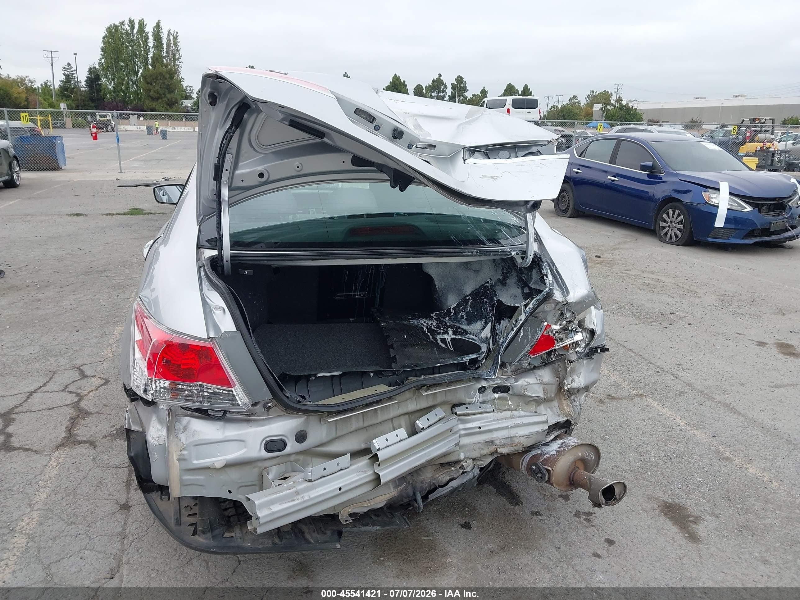 2012 Honda Accord 2.4 Lx Silver vin: 1HGCP2F3XCA044674