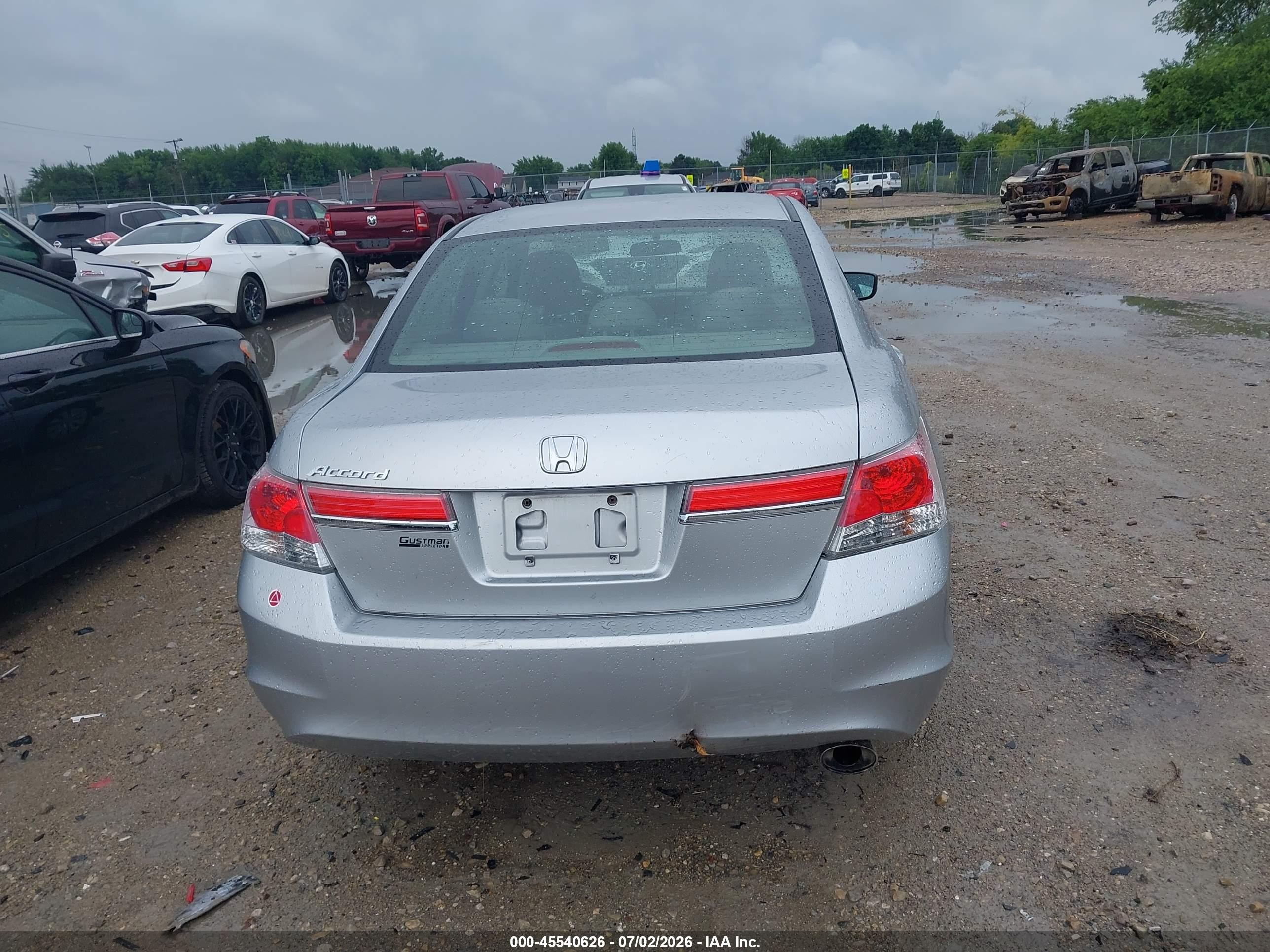 2012 Honda Accord 2.4 Lx Silver vin: 1HGCP2F3XCA066139