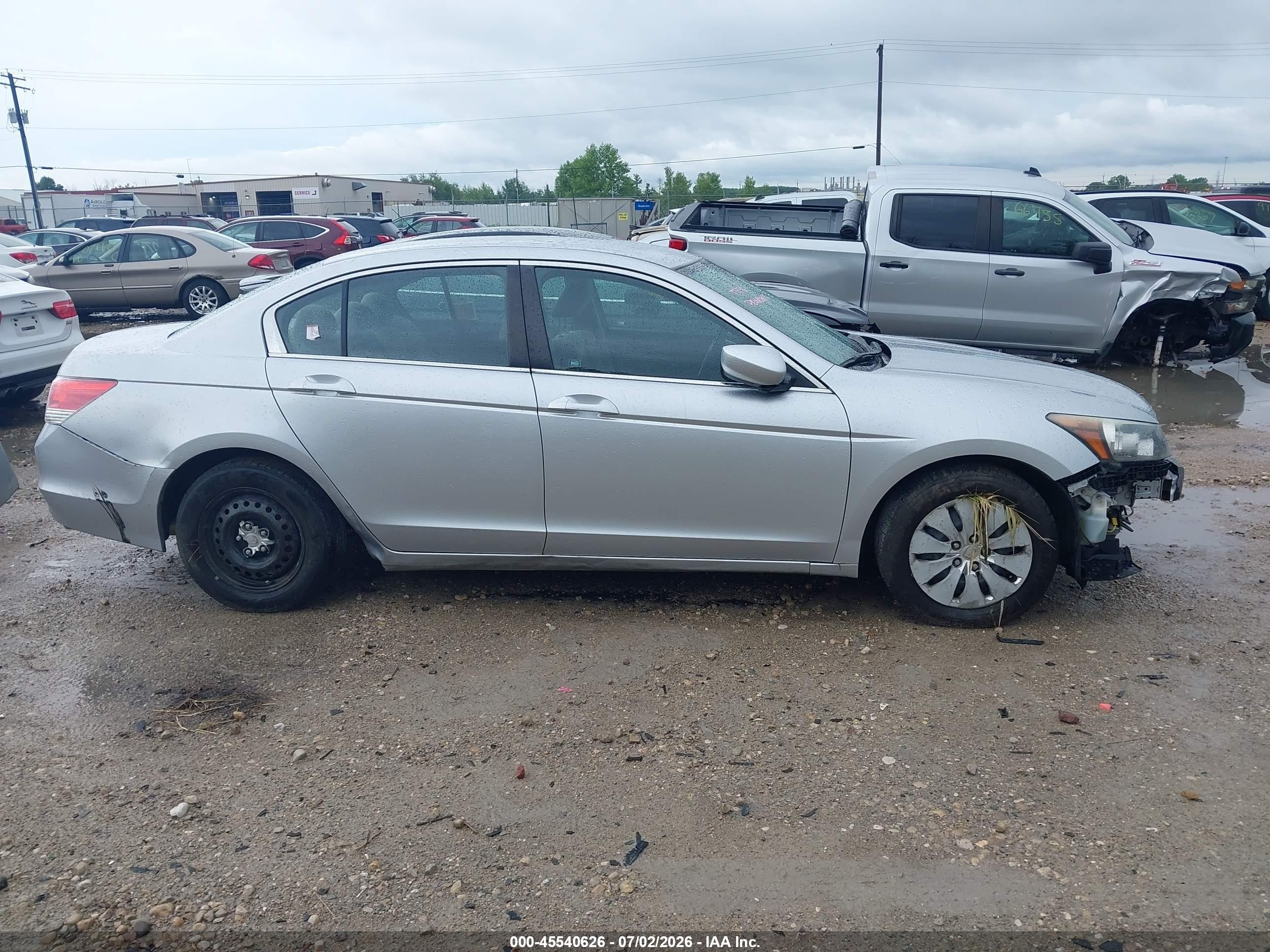 2012 Honda Accord 2.4 Lx Silver vin: 1HGCP2F3XCA066139