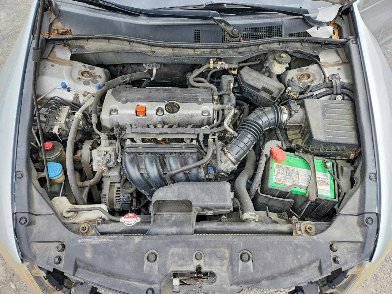 2012 Honda Accord Lx Silver vin: 1HGCP2F3XCA076895