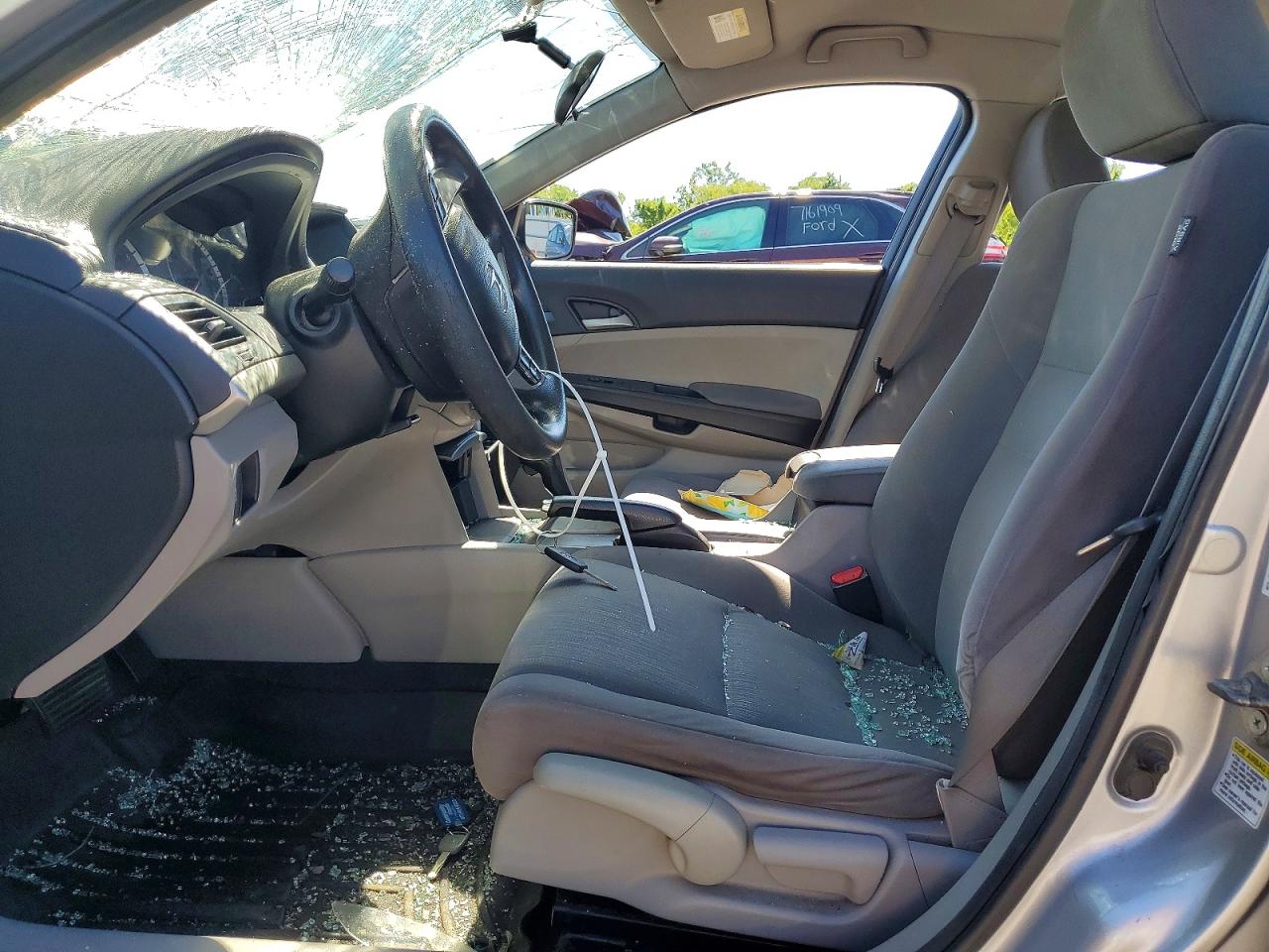 2012 Honda Accord Lx Silver vin: 1HGCP2F3XCA091882