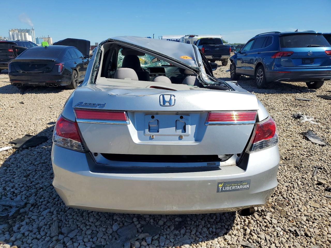 2012 Honda Accord Lx Silver vin: 1HGCP2F3XCA091882