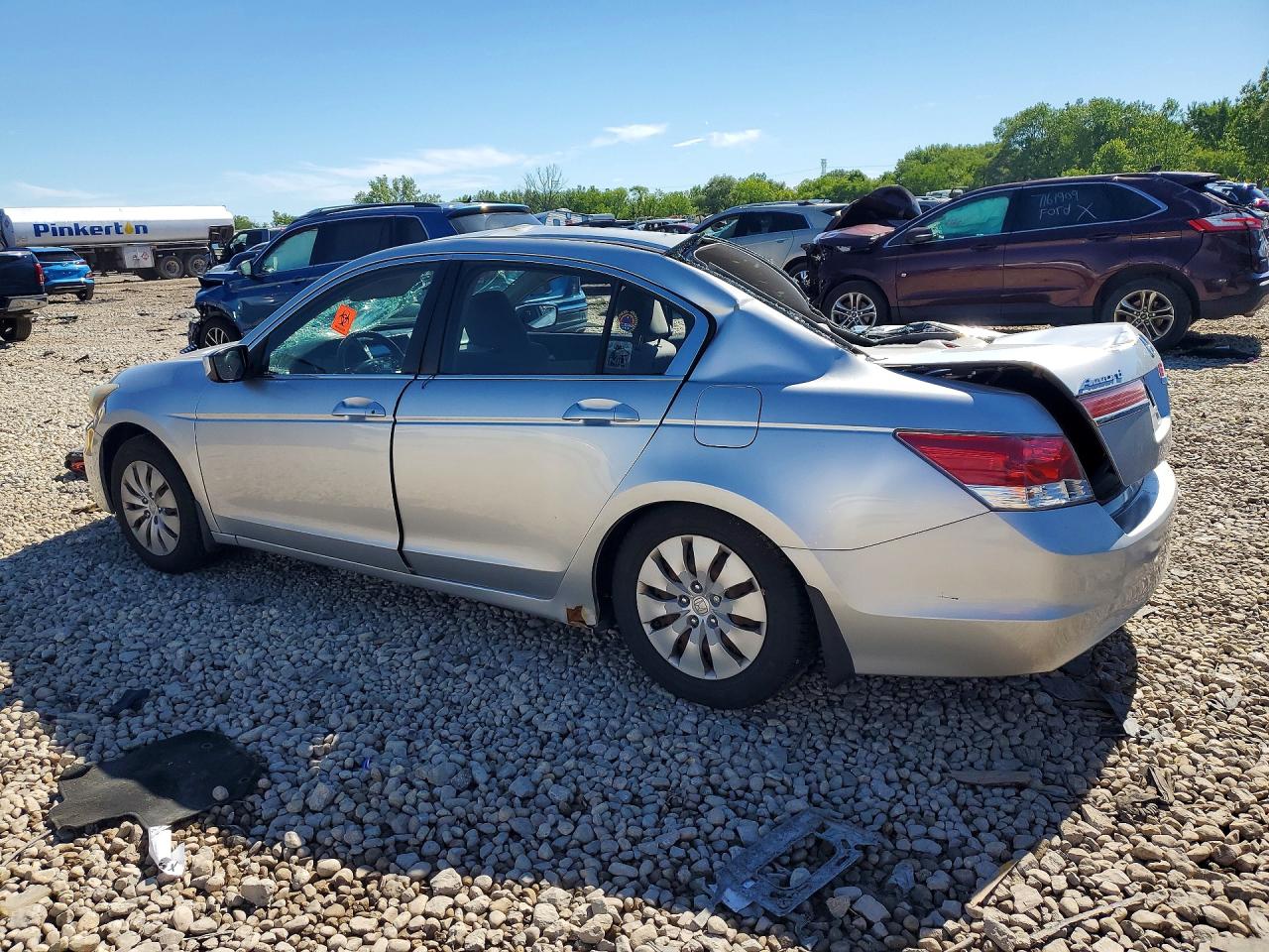 2012 Honda Accord Lx Silver vin: 1HGCP2F3XCA091882