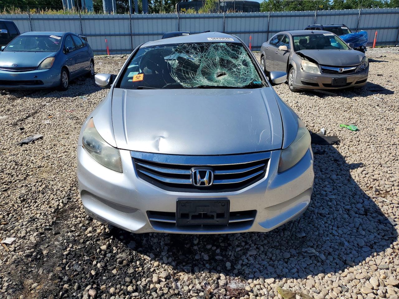 2012 Honda Accord Lx Silver vin: 1HGCP2F3XCA091882