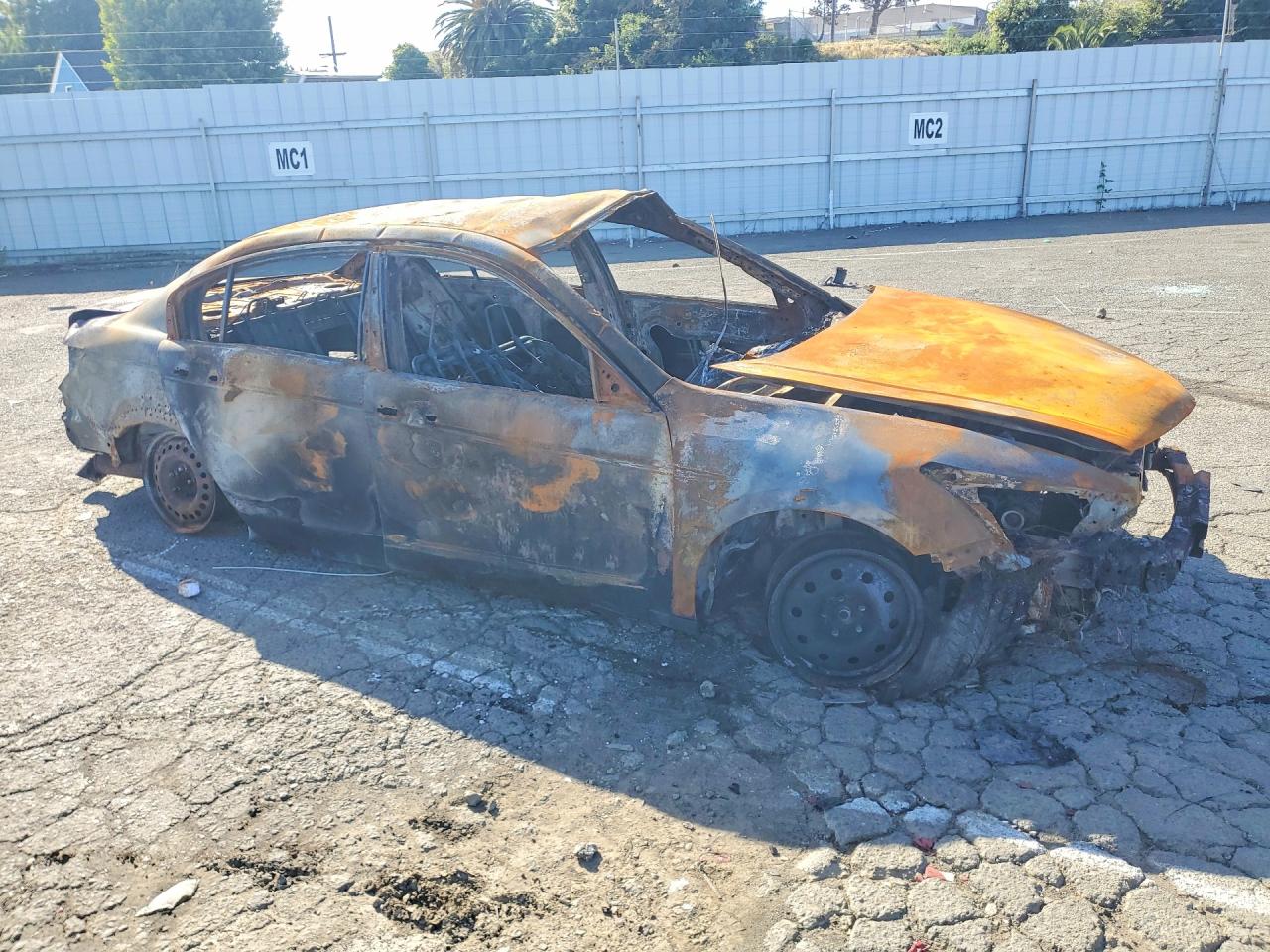 2012 Honda Accord Lx Burn vin: 1HGCP2F3XCA092031