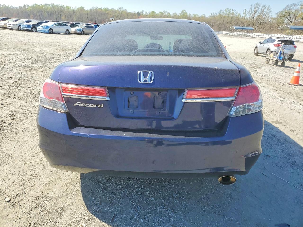 2012 Honda Accord Lx Blue vin: 1HGCP2F3XCA109281