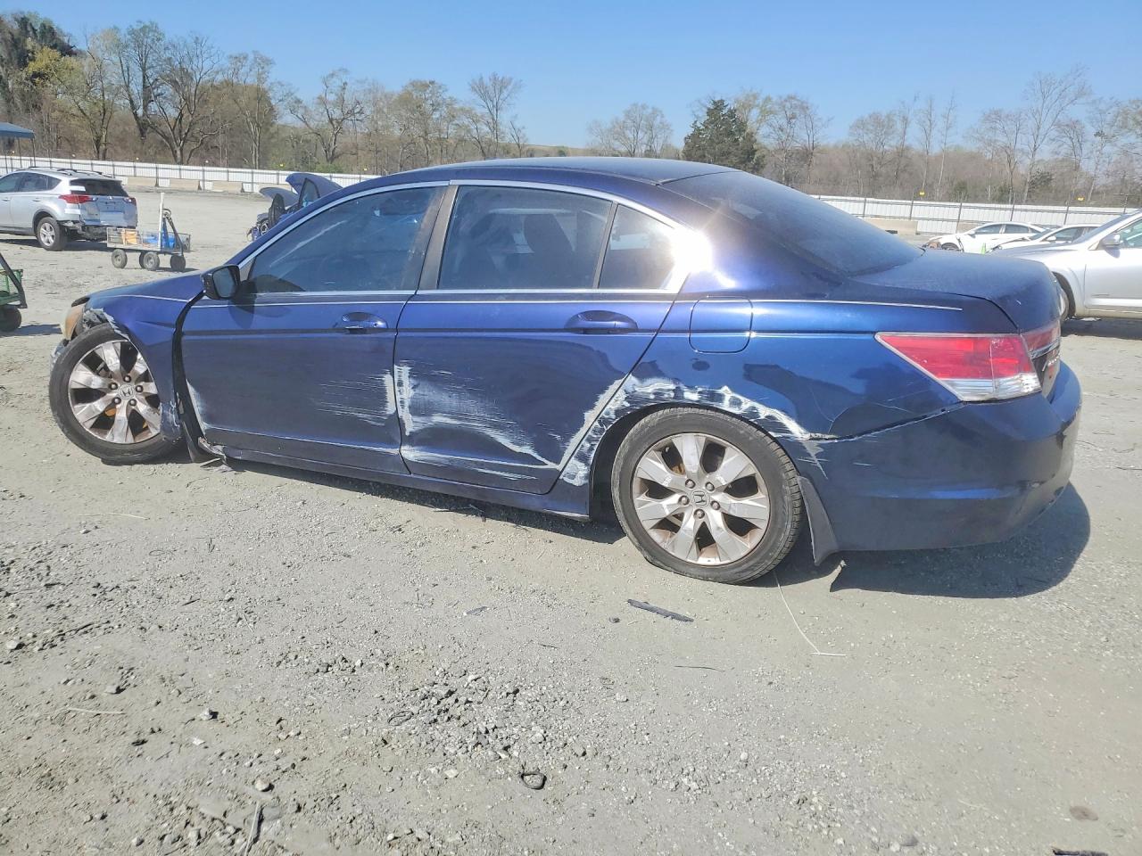 2012 Honda Accord Lx Blue vin: 1HGCP2F3XCA109281
