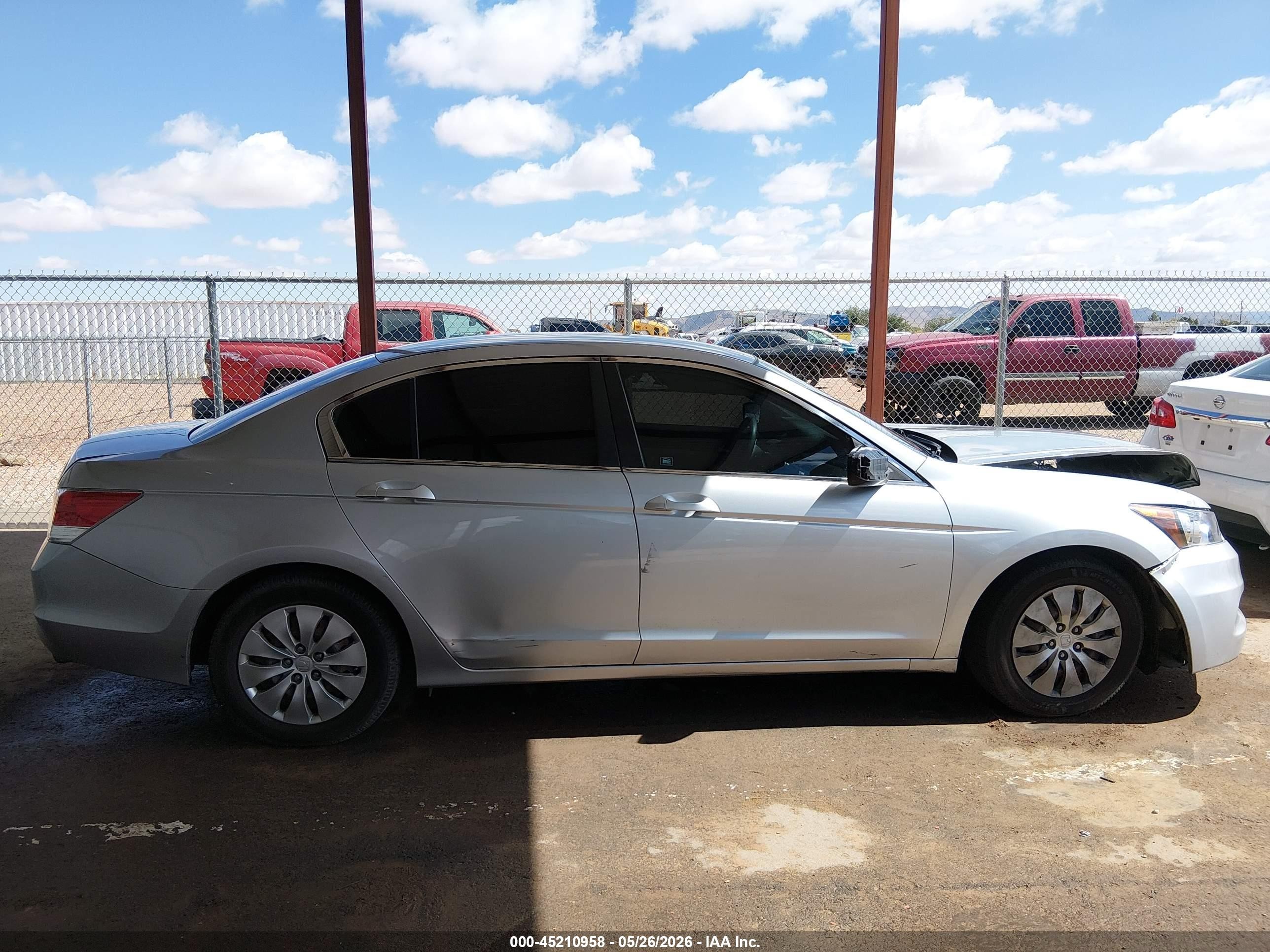 2012 Honda Accord 2.4 Lx White vin: 1HGCP2F3XCA127523