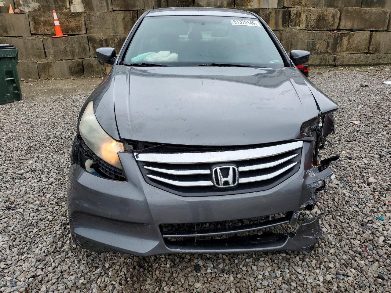 2012 Honda Accord Lx Gray vin: 1HGCP2F3XCA139882