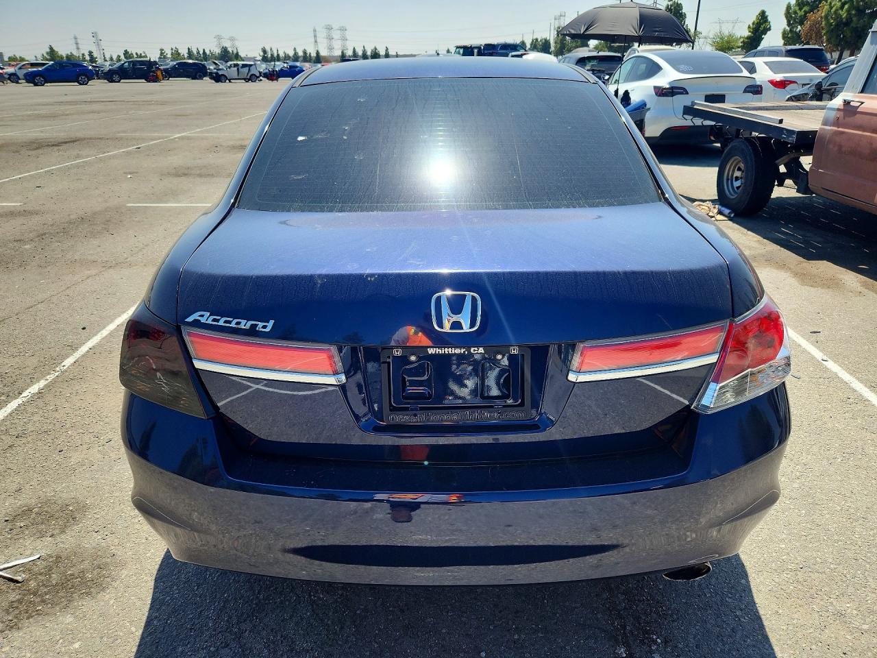 2012 Honda Accord Lx Синий vin: 1HGCP2F3XCA164880