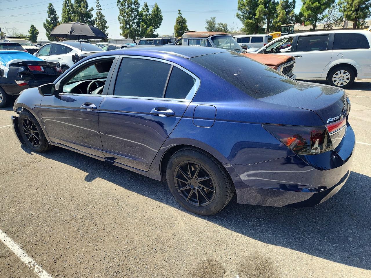 2012 Honda Accord Lx Синий vin: 1HGCP2F3XCA164880