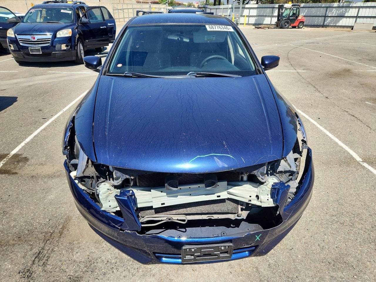 2012 Honda Accord Lx Синий vin: 1HGCP2F3XCA164880