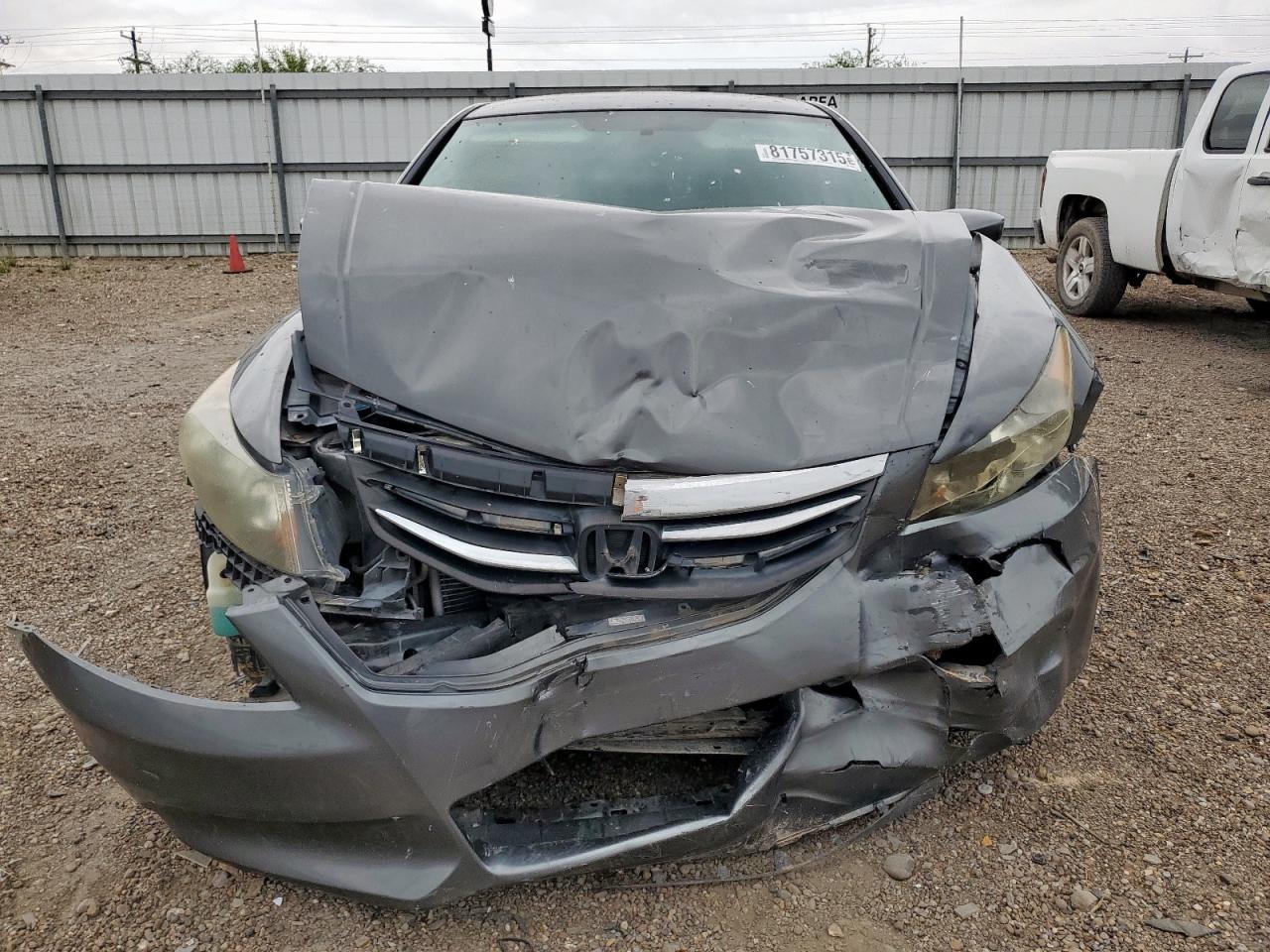 2012 Honda Uk Gray vin: 1HGCP2F3XCA166290