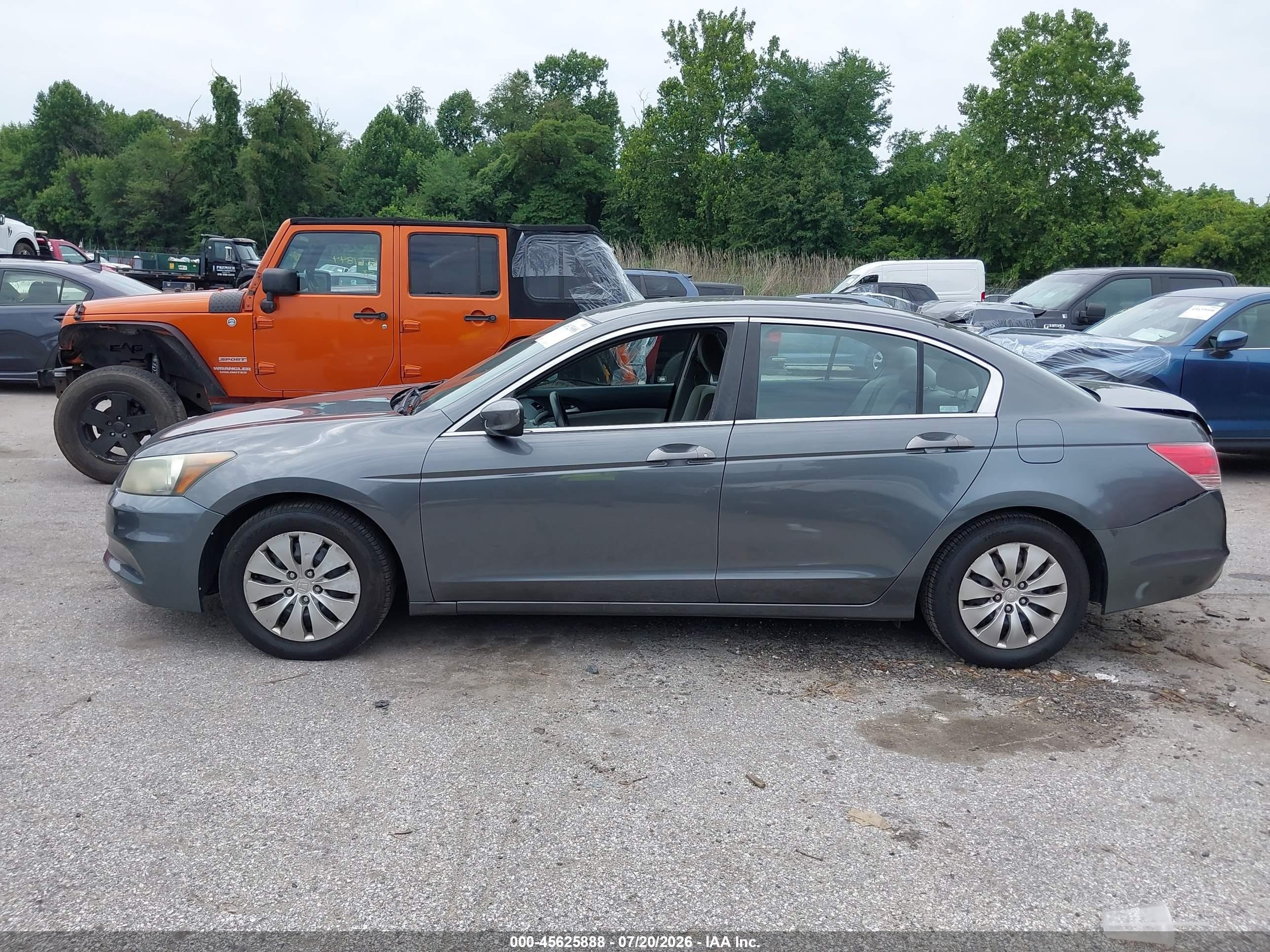 2012 Honda Accord Sdn Lx Gray vin: 1HGCP2F3XCA170159