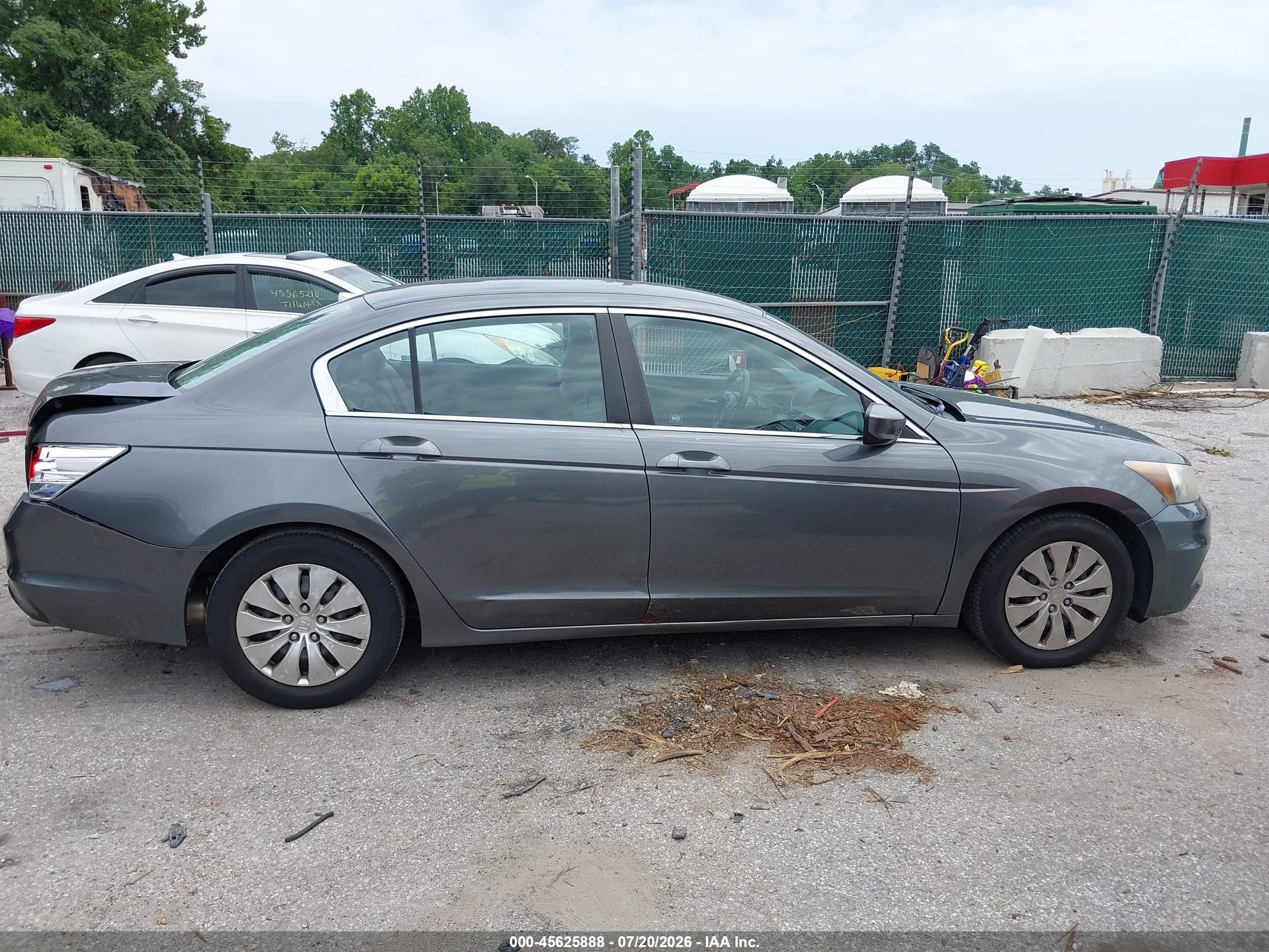2012 Honda Accord Sdn Lx Gray vin: 1HGCP2F3XCA170159