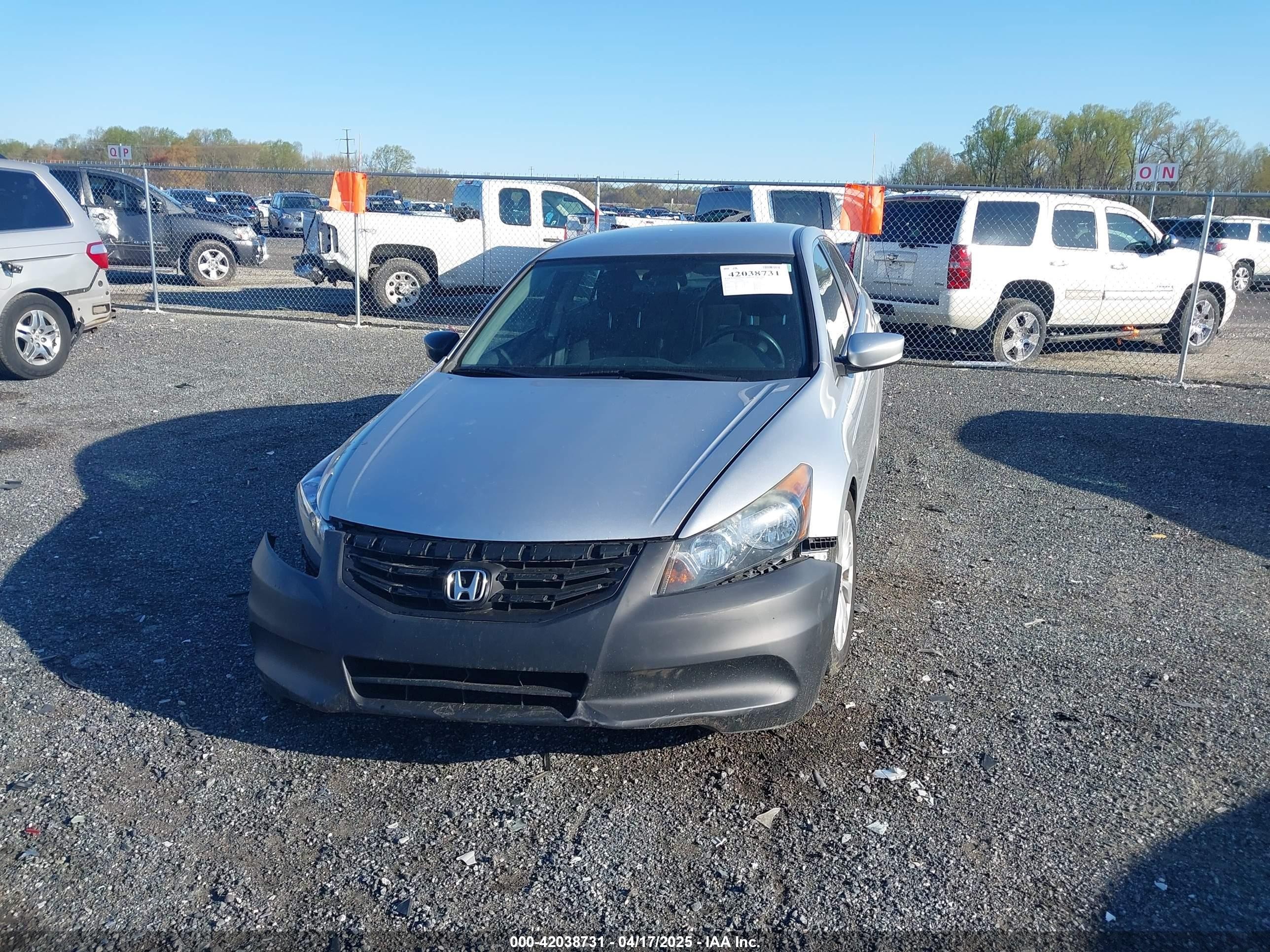 2012 Honda Accord 2.4 Lx Silver vin: 1HGCP2F3XCA189245