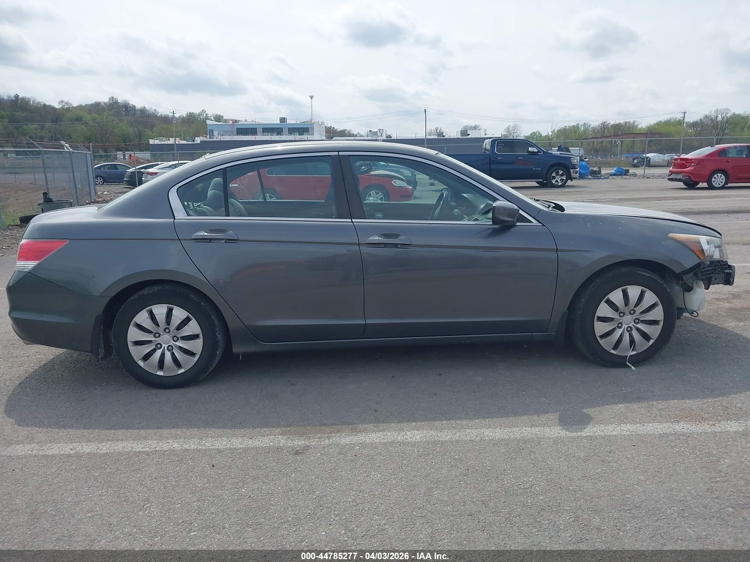 2012 Honda Accord 2.4 Lx Gray vin: 1HGCP2F3XCA205153