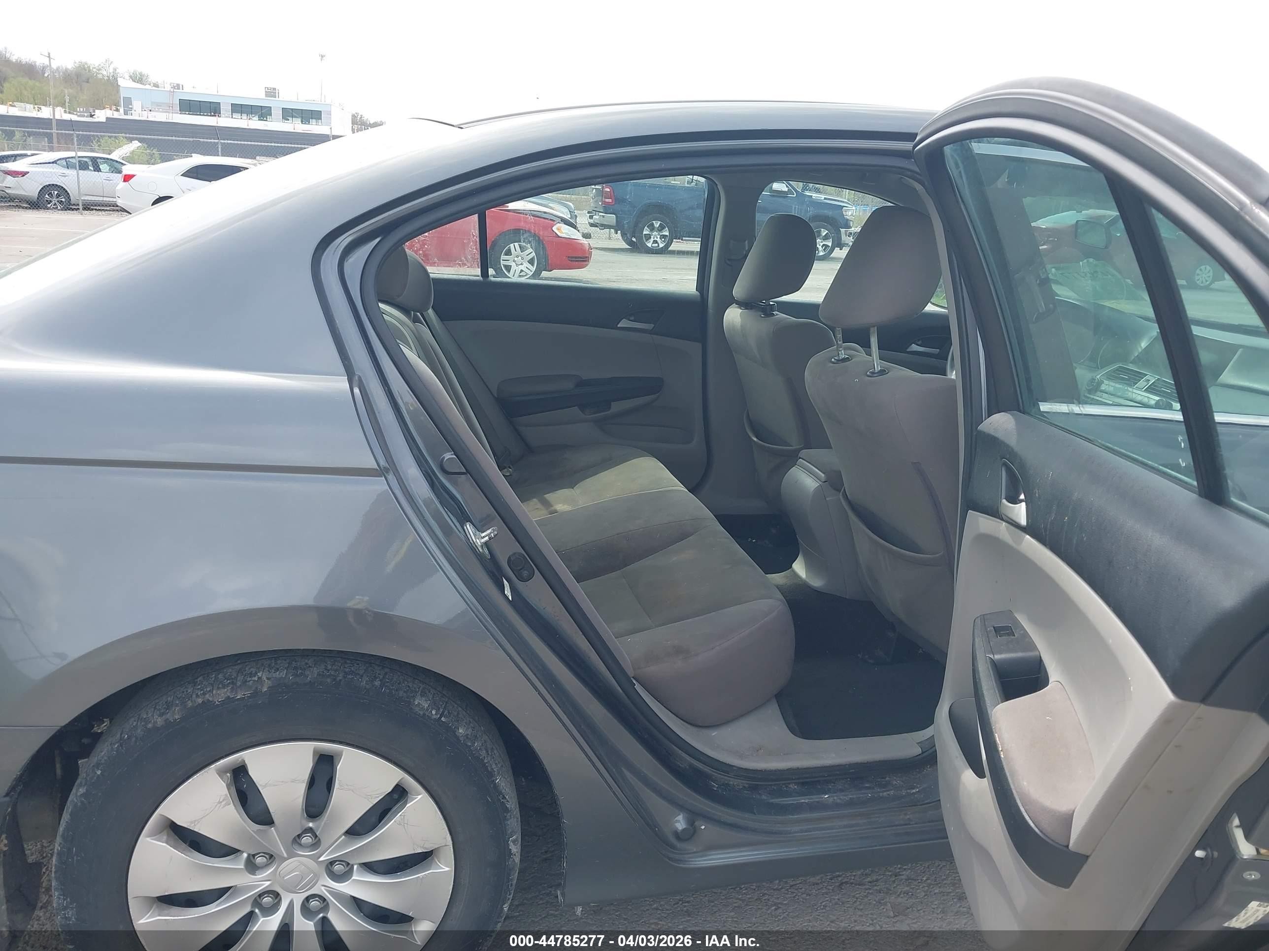 2012 Honda Accord 2.4 Lx Gray vin: 1HGCP2F3XCA205153