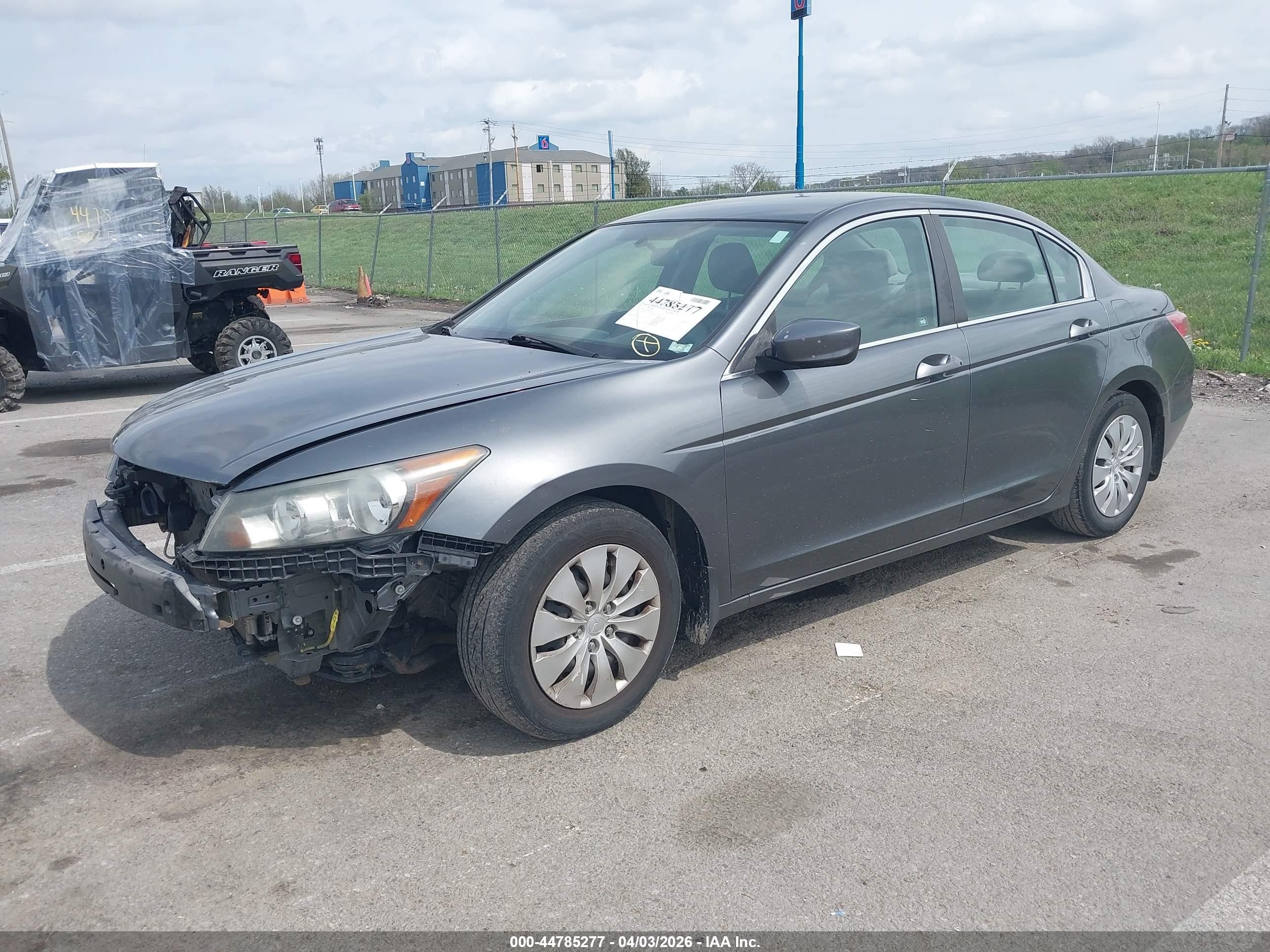 2012 Honda Accord 2.4 Lx Gray vin: 1HGCP2F3XCA205153