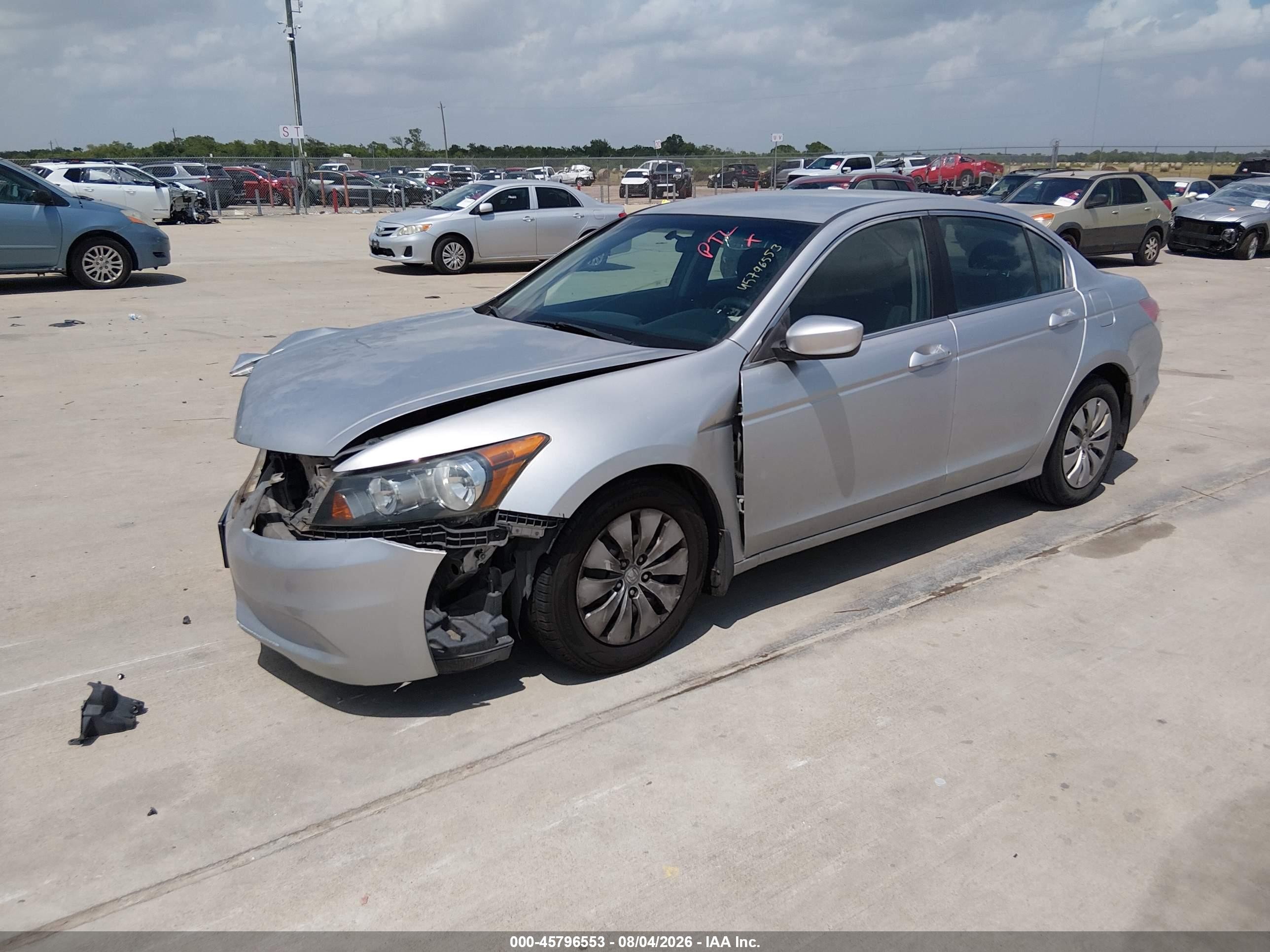 2012 Honda Accord Sdn Lx Silver vin: 1HGCP2F3XCA209221