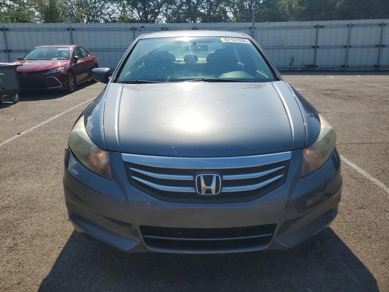 2012 Honda Accord Lx Gray vin: 1HGCP2F3XCA210594