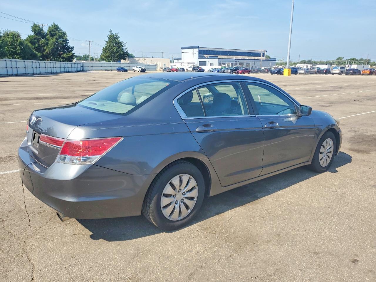 2012 Honda Accord Lx Gray vin: 1HGCP2F3XCA210594