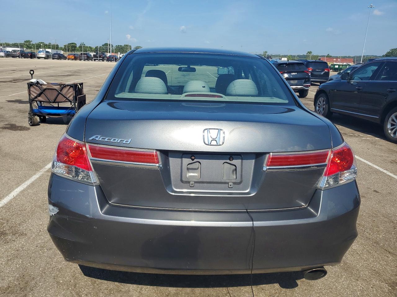 2012 Honda Accord Lx Gray vin: 1HGCP2F3XCA210594