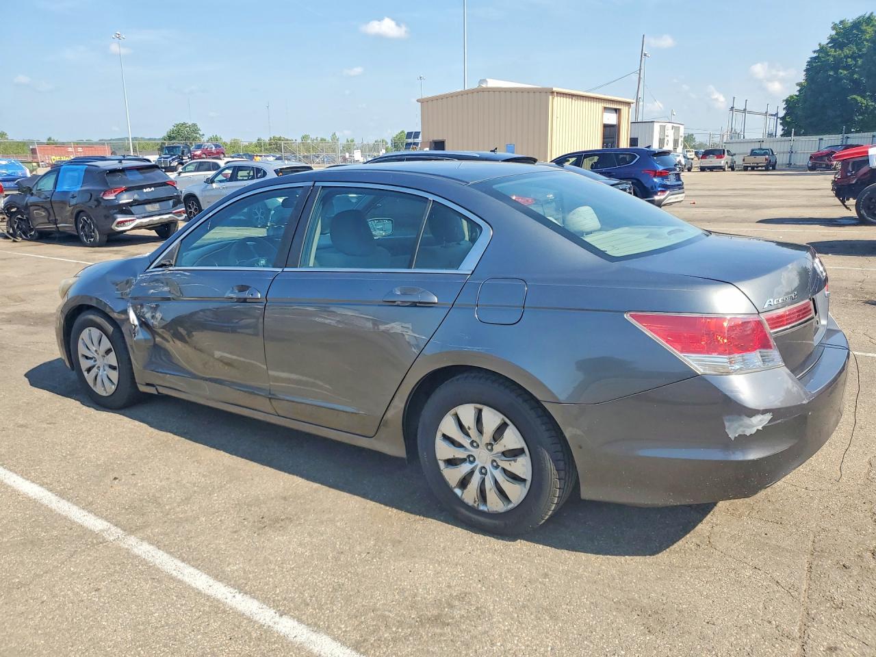 2012 Honda Accord Lx Gray vin: 1HGCP2F3XCA210594