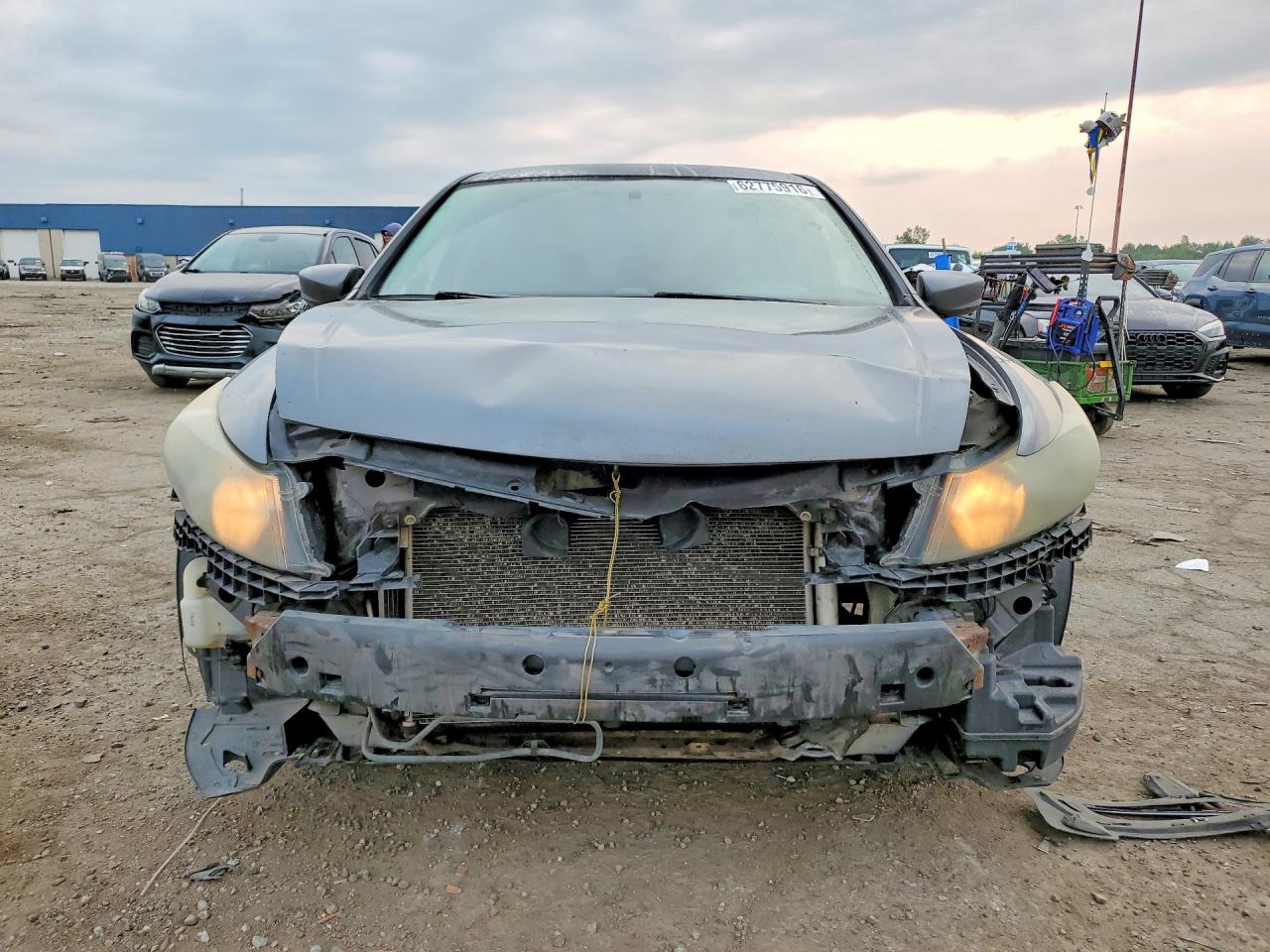 2012 Honda Accord Lx Gray vin: 1HGCP2F3XCA225659