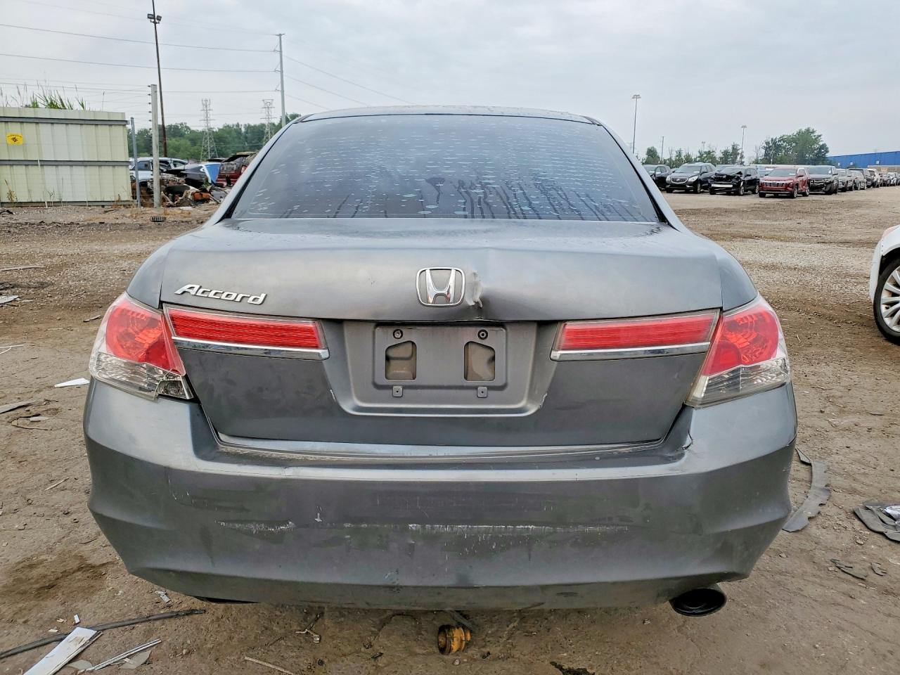 2012 Honda Accord Lx Gray vin: 1HGCP2F3XCA225659